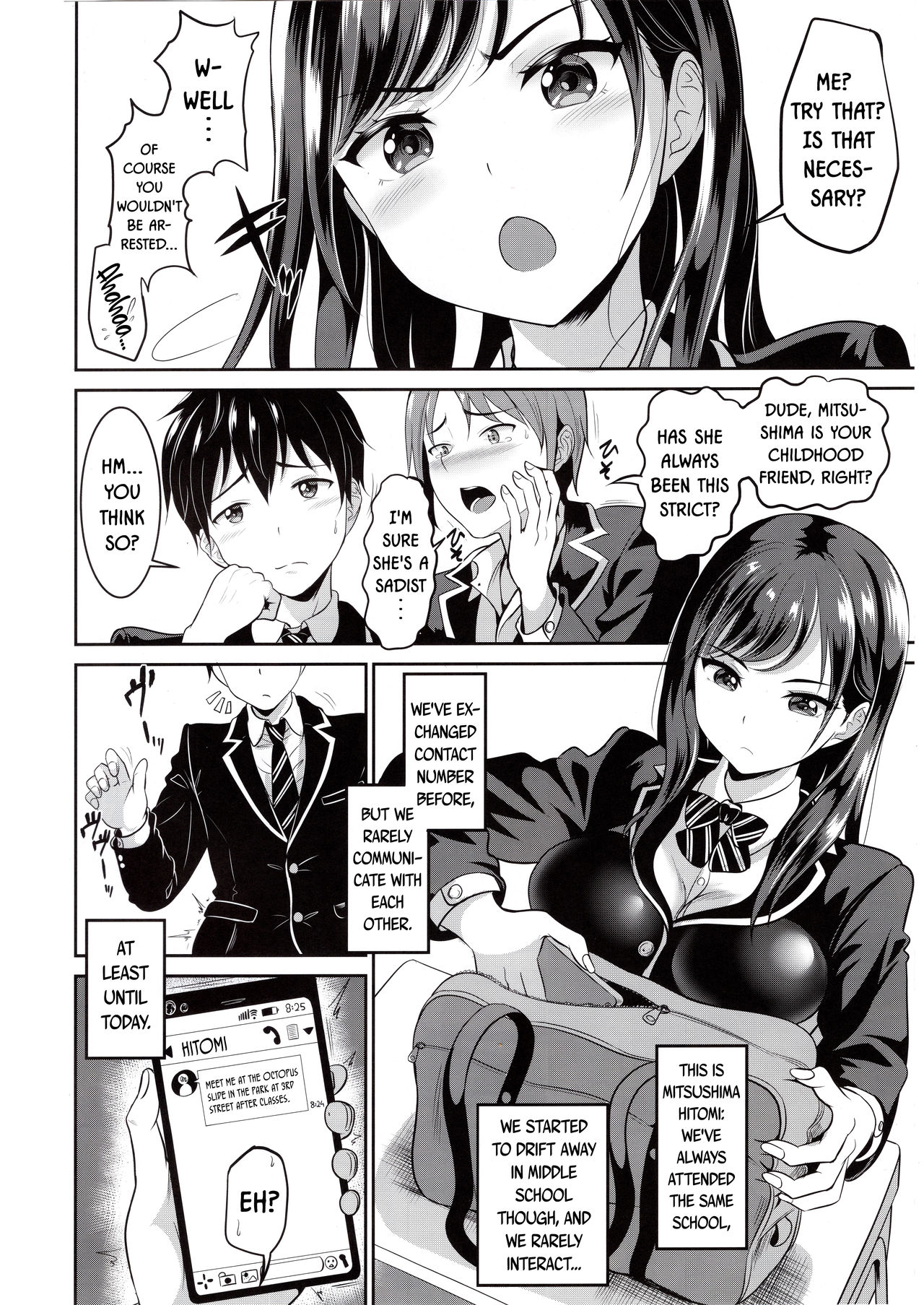 Osananajimi wa Ore Senyou no Niku Benki - Page 4