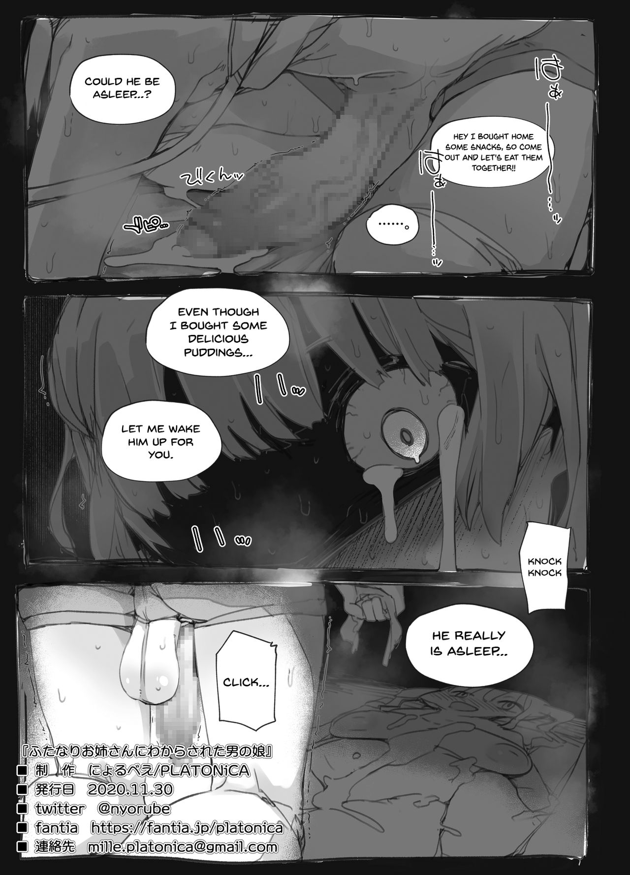 Futanari Onee-san ni Wakarasareta Otokonoko | A Trap Gets To Know His Futanari Onee-chan - Page 29