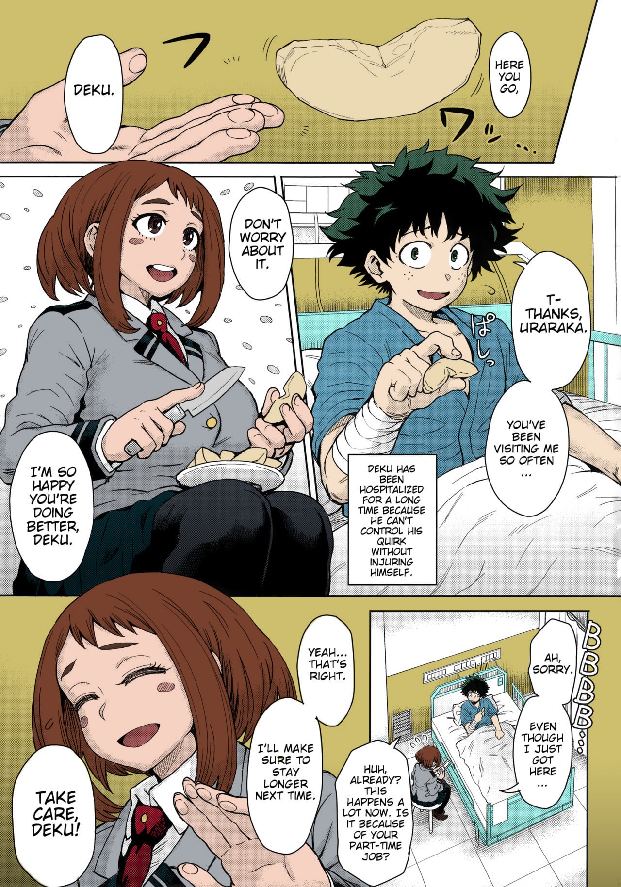 Uraraka Ura Fuuzoku | Uraraka’s Behind-the-Scenes Prostitution - Page 3