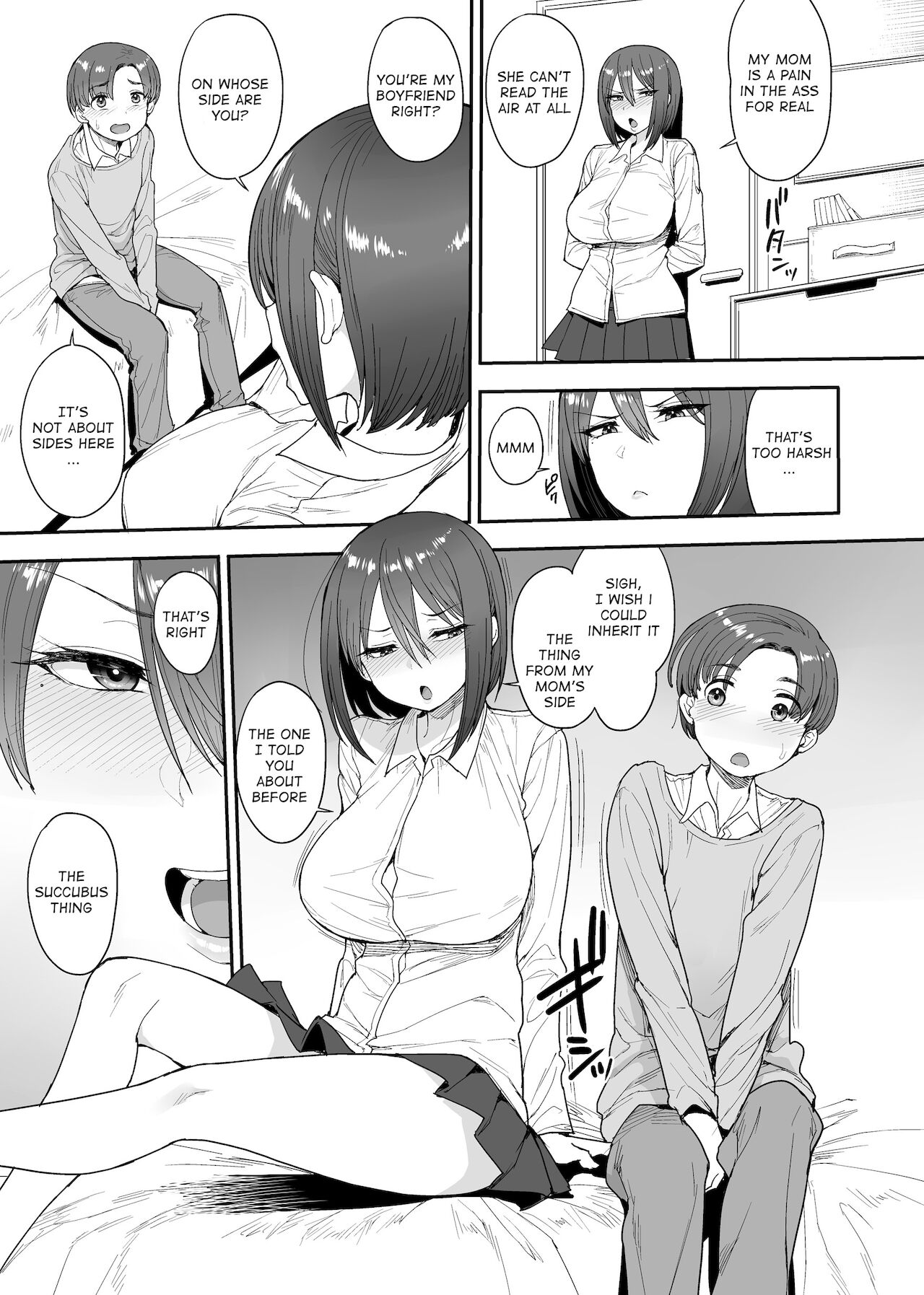 Succubus no Rinjin Onomiya-ke no Oyako | My Succubus Neighbour, the Mother and Daughter Case of the Onomiya Family - Page 4