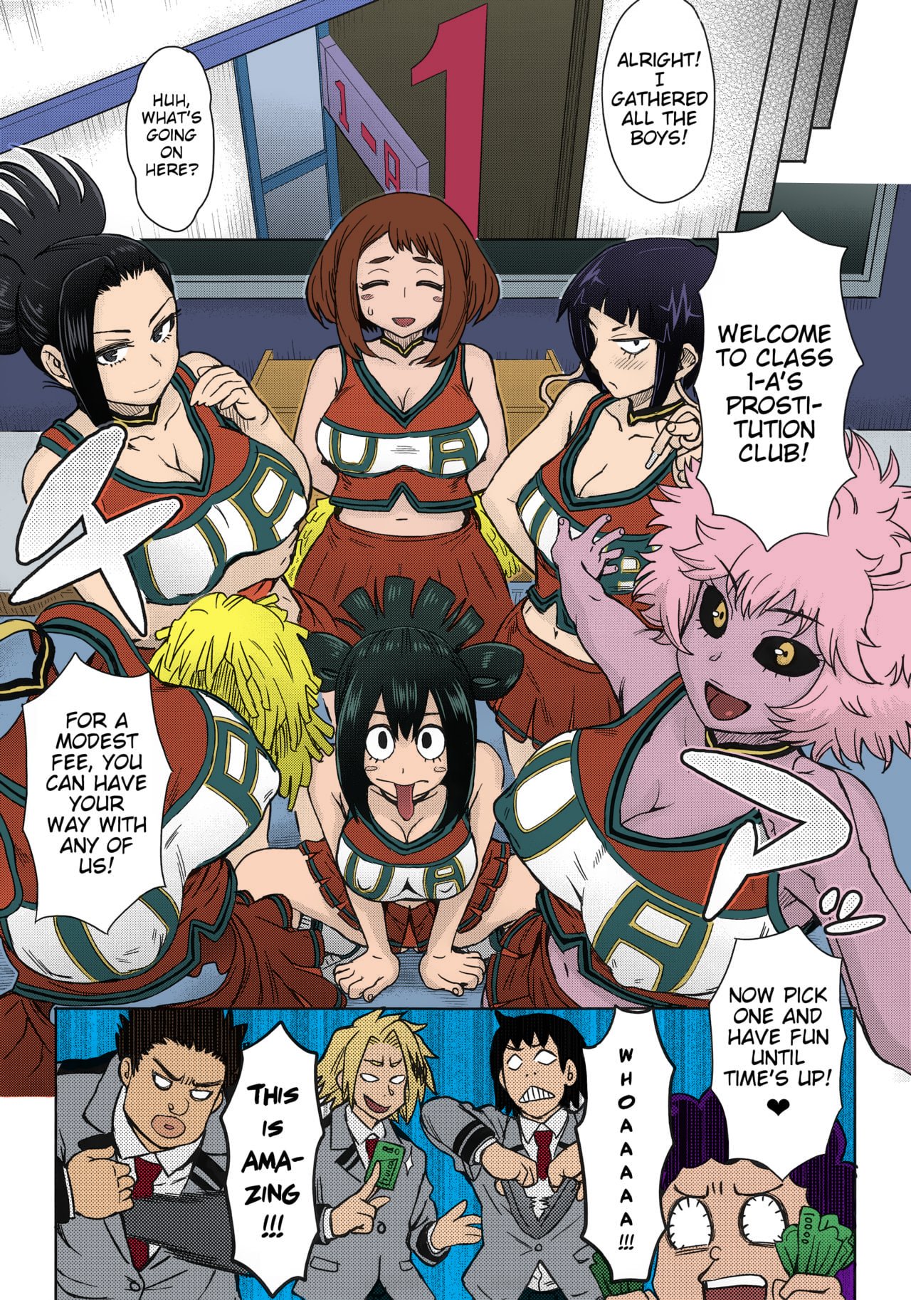 Uraraka Ura Fuuzoku | Uraraka’s Behind-the-Scenes Prostitution - Page 11