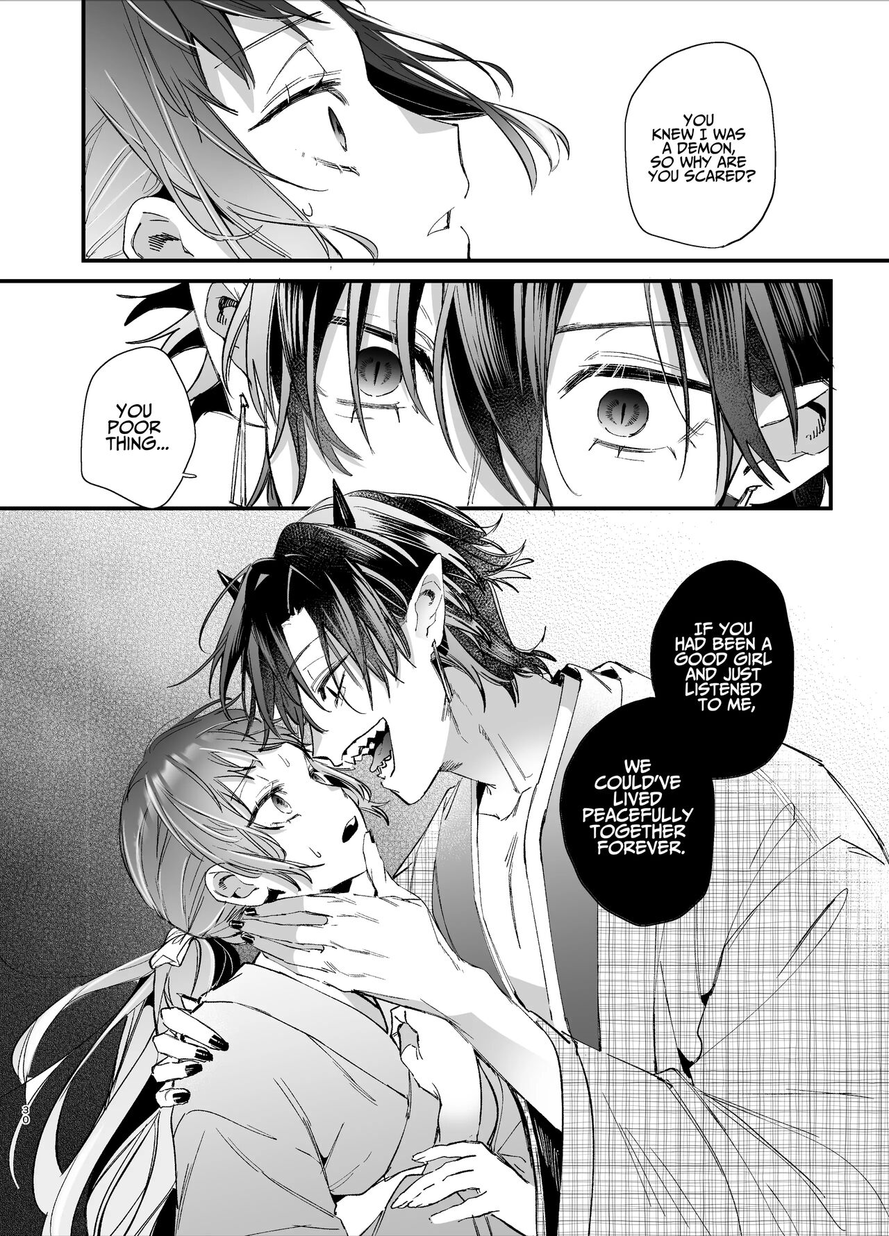 Ikenie Onna Wa Kodokuna Kijin Sama Ni Ban Kōbi De To Sareru | The Sacrificial Maiden Corrupted by Coupling With an Oni - Page 31