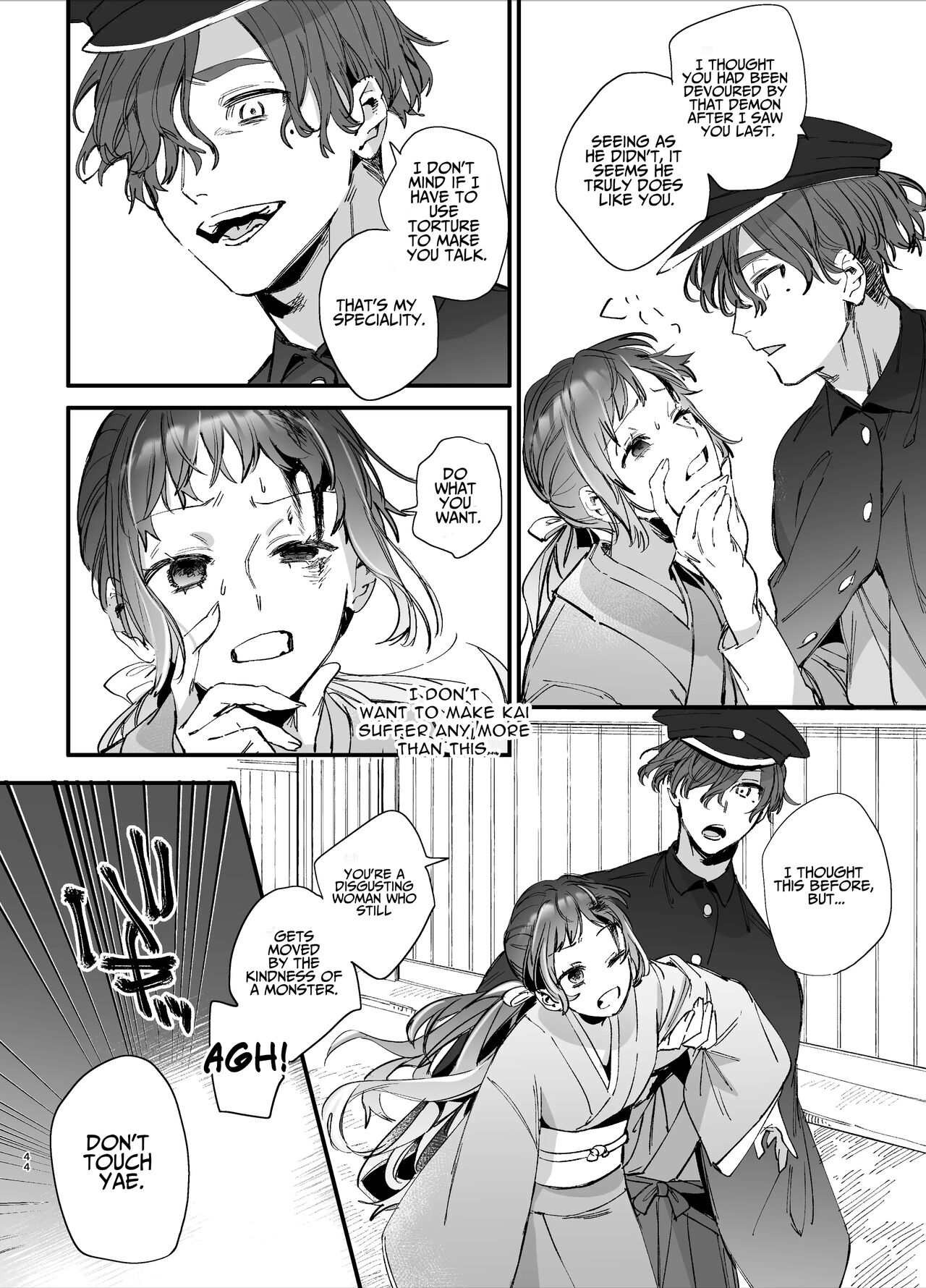 Ikenie Onna Wa Kodokuna Kijin Sama Ni Ban Kōbi De To Sareru | The Sacrificial Maiden Corrupted by Coupling With an Oni - Page 45