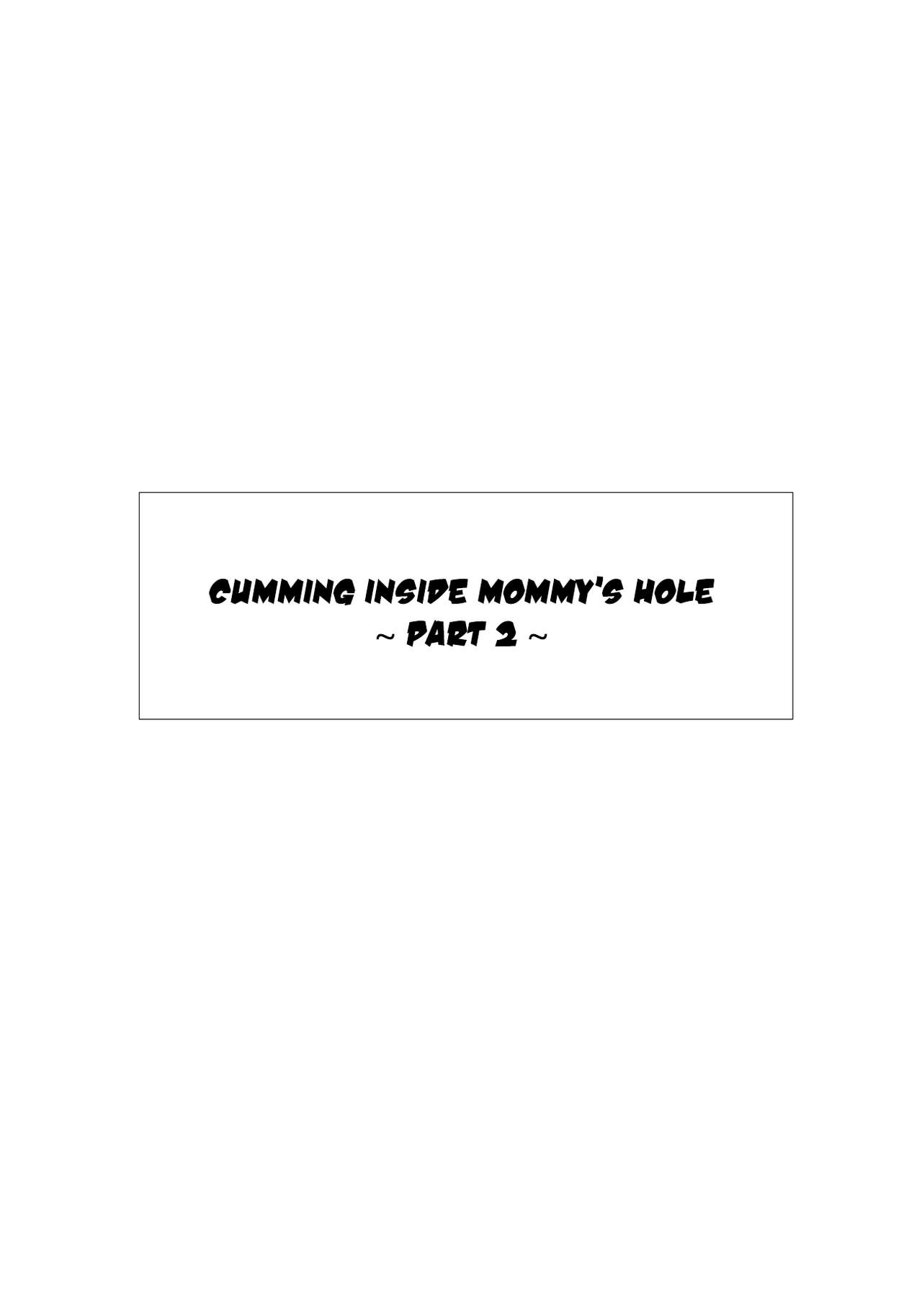 Kaa-san no Ana Tsukawasete ~Kouhen~ | Cumming Inside Mommy’s Hole 2 - Page 5