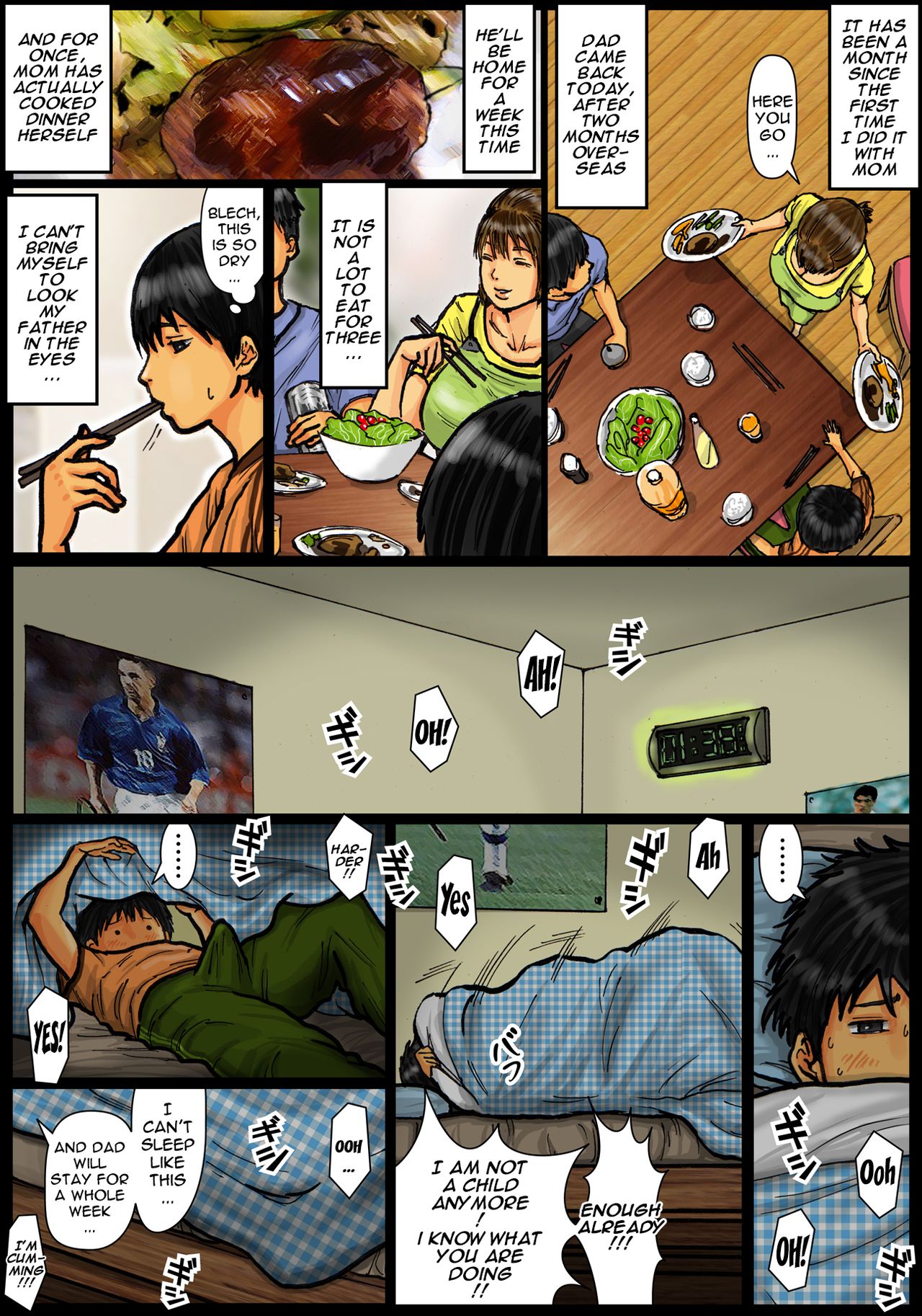 Kaa-san no Ana Tsukawasete ~Kouhen~ | Cumming Inside Mommy’s Hole 2 - Page 6