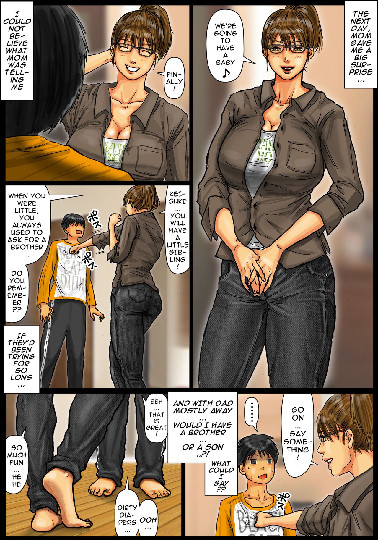Kaa-san no Ana Tsukawasete ~Kouhen~ | Cumming Inside Mommy’s Hole 2 - Page 73