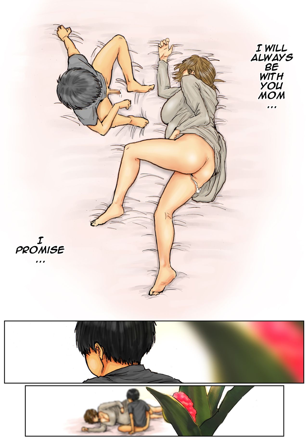 Kaa-san no Ana Tsukawasete ~Kouhen~ | Cumming Inside Mommy’s Hole 2 - Page 126
