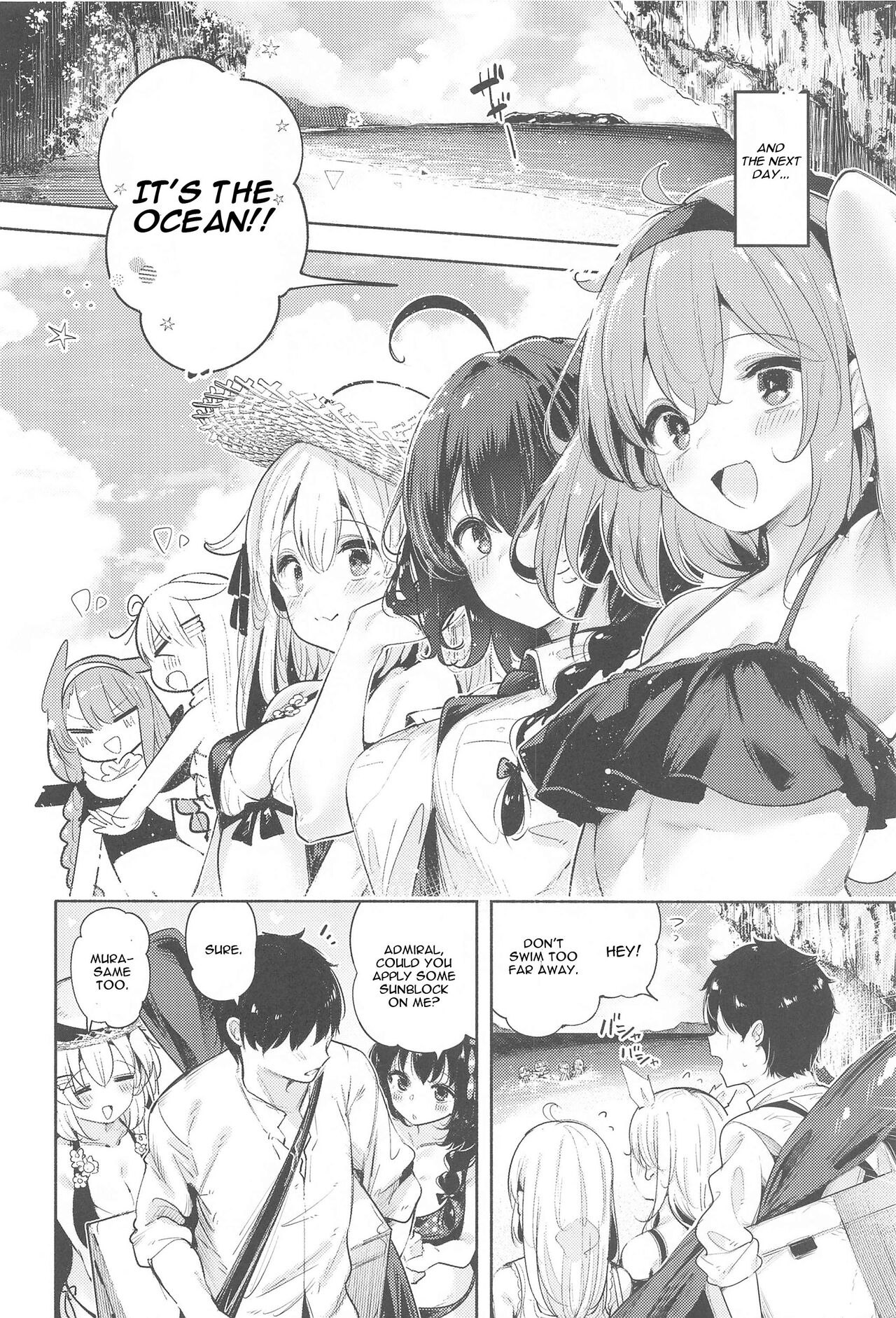 Yamakaze-chan to Private Beach de Yuuwaku Kozukuri Sex - Page 5
