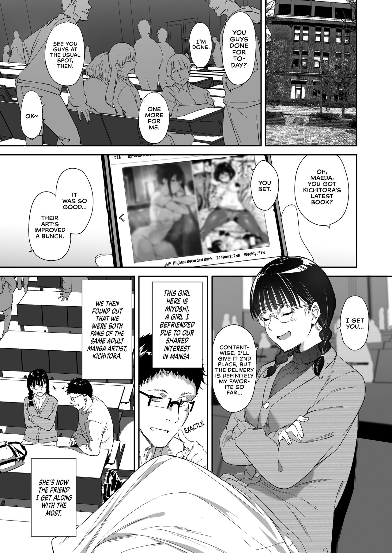 Otaku Tomodachi to no Sex wa Saikou ni Kimochi Ii | Sex with Your Otaku Friend is Mindblowing - Page 3