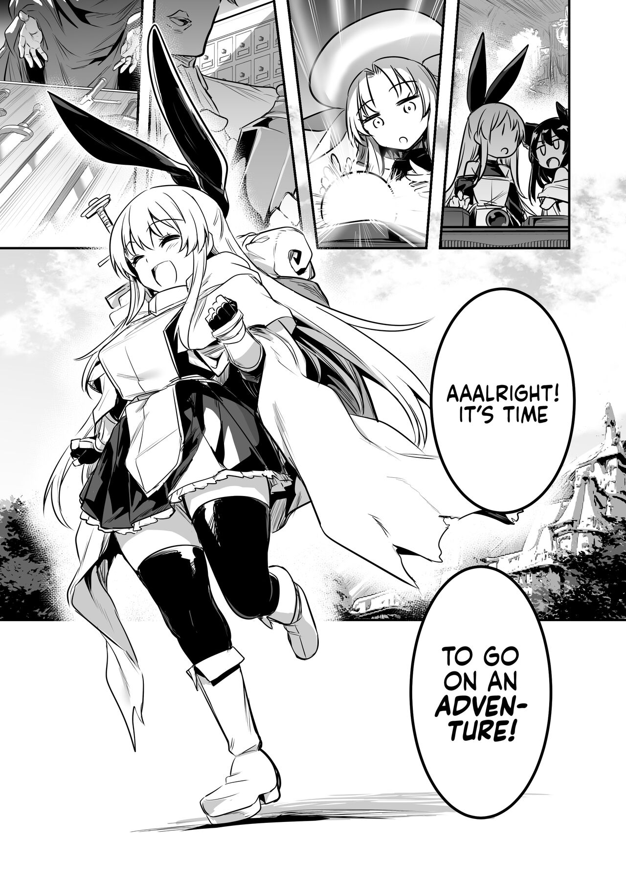 Boukensha-chan to Ecchi na Bouken 1 | Adventurer-chan and her Lewd Adventure Vol. 1 - Page 4