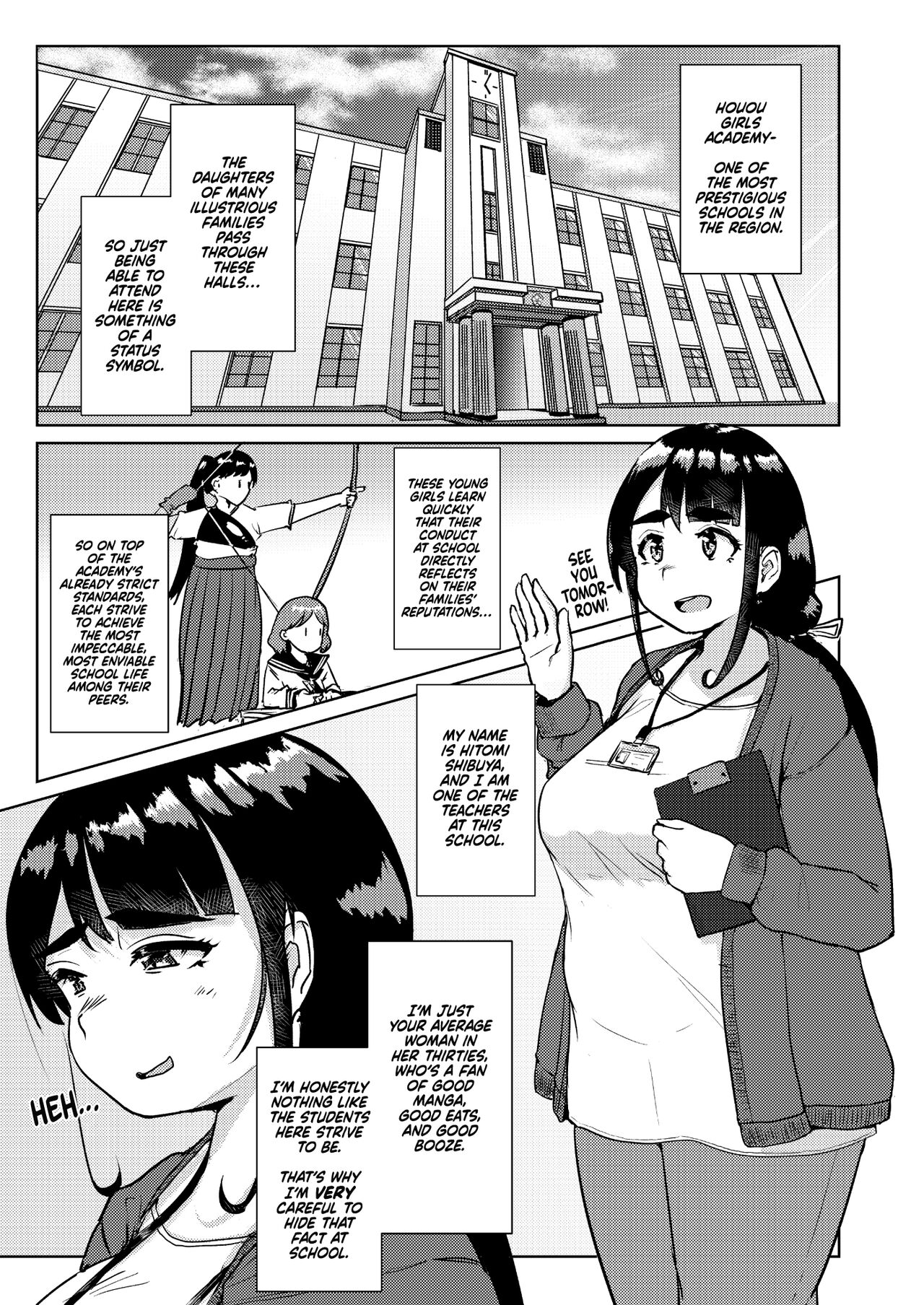 Sensei no Ochinchin, Watakushi ni Bussashite Kudasaimashi! | I Want You to Plow Me With Your Dick, Sensei! - Page 2