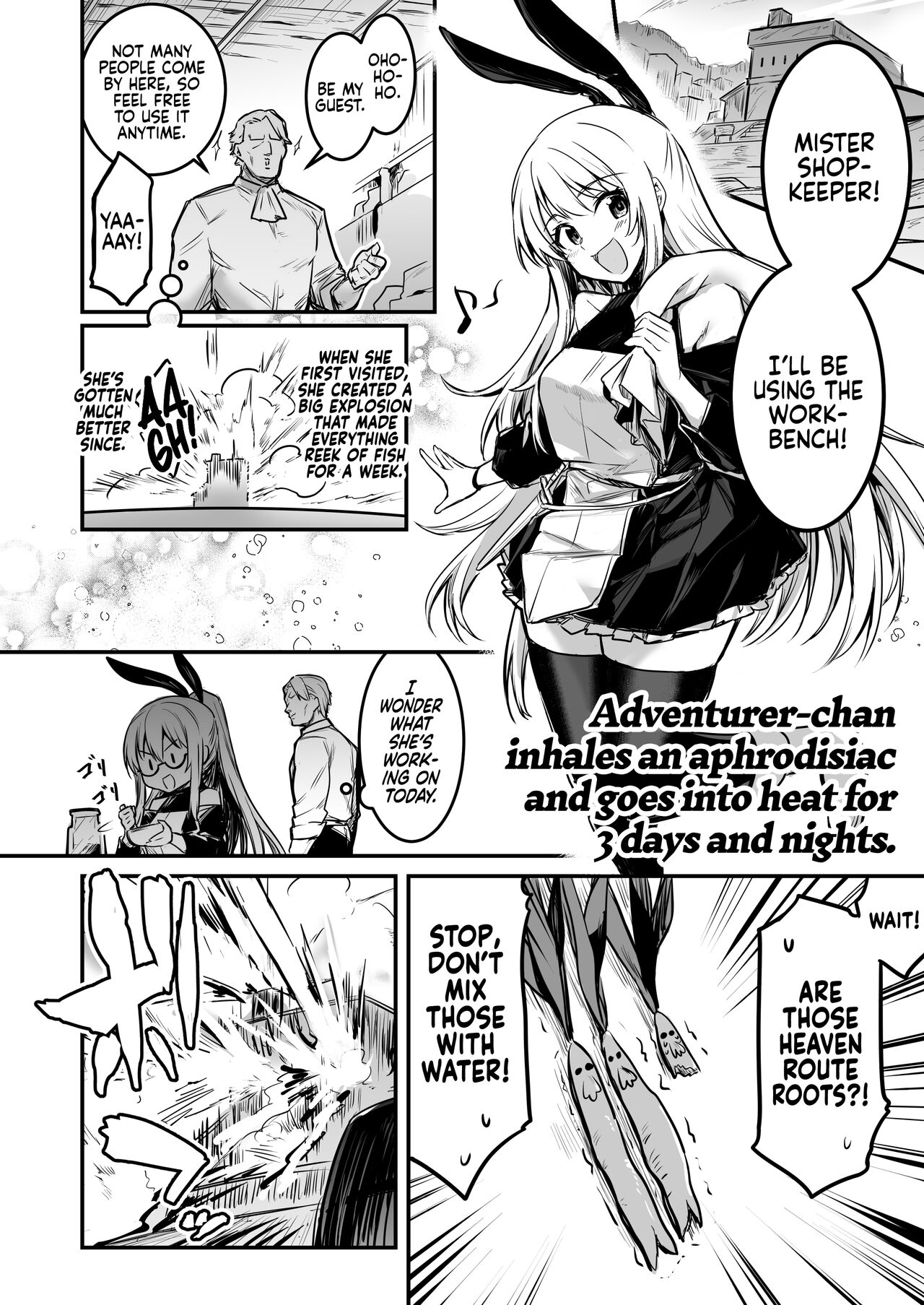 Boukensha-chan to Ecchi na Bouken 1 | Adventurer-chan and her Lewd Adventure Vol. 1 - Page 23