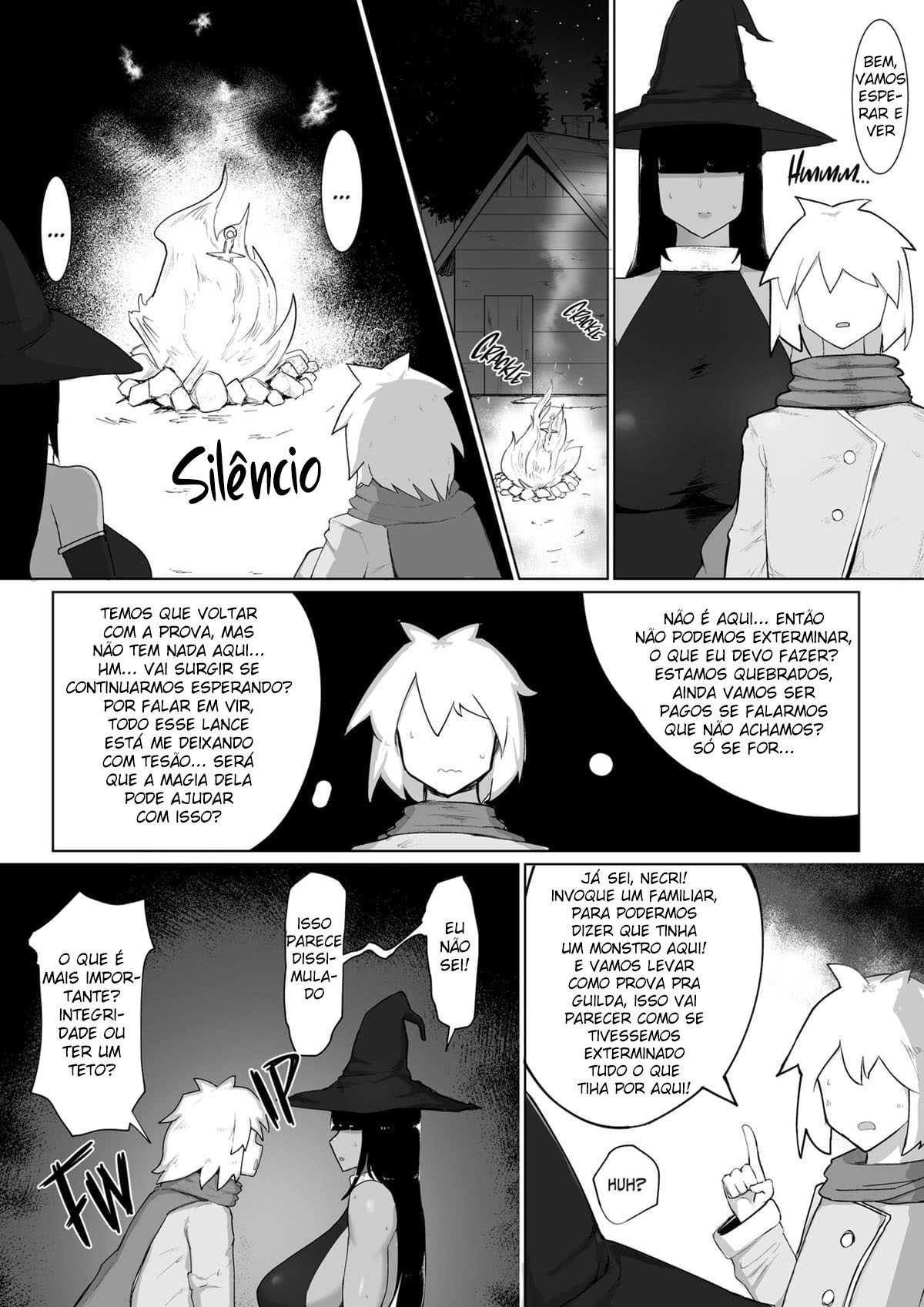A História da Foda Irresponsável com uma Bruxa Contratada Para a Equipe 2 - Page 4