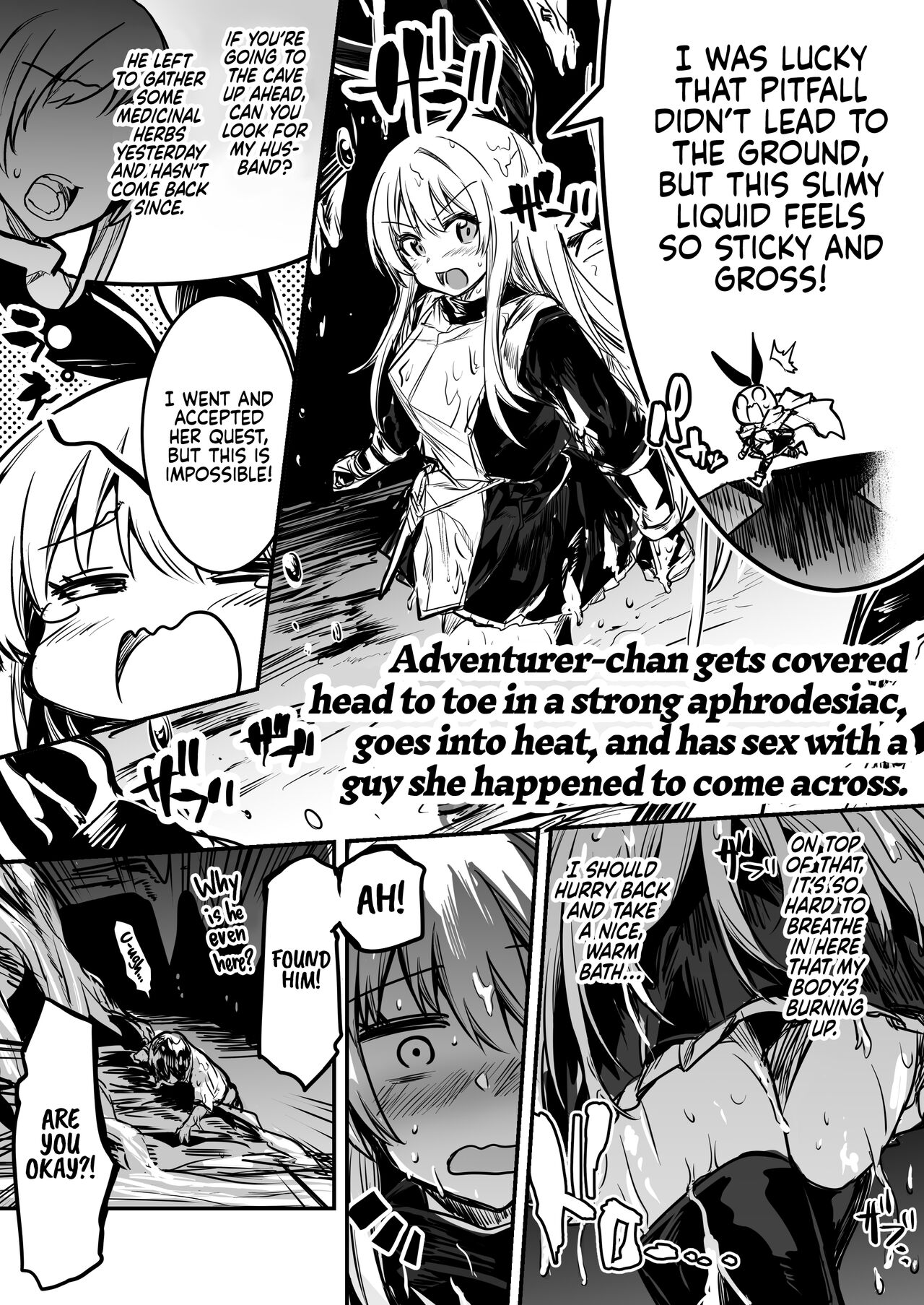 Boukensha-chan to Ecchi na Bouken 1 | Adventurer-chan and her Lewd Adventure Vol. 1 - Page 44