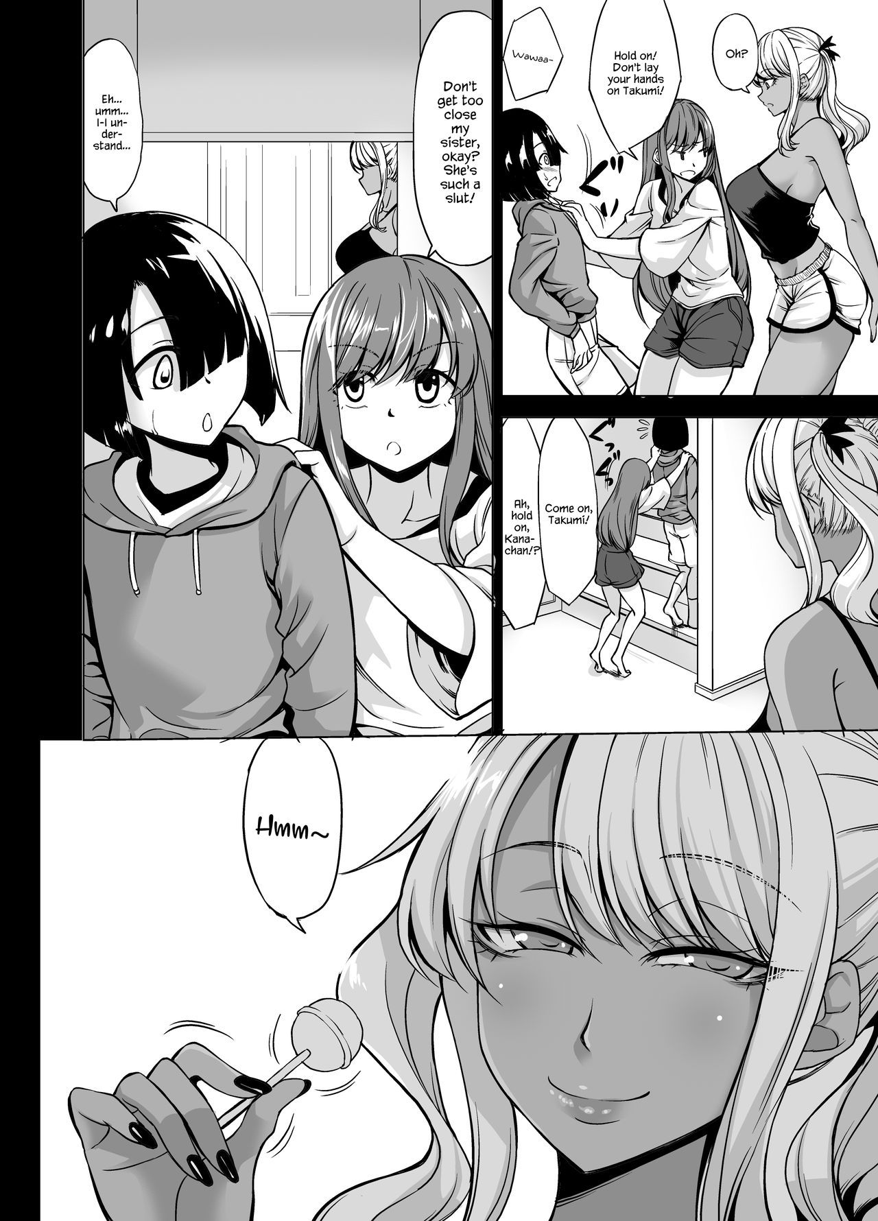 A-Cup no Kanojo yori J-Cup no Kuro Gal no Onee-san no Hou ga Ii yo ne? - Page 6