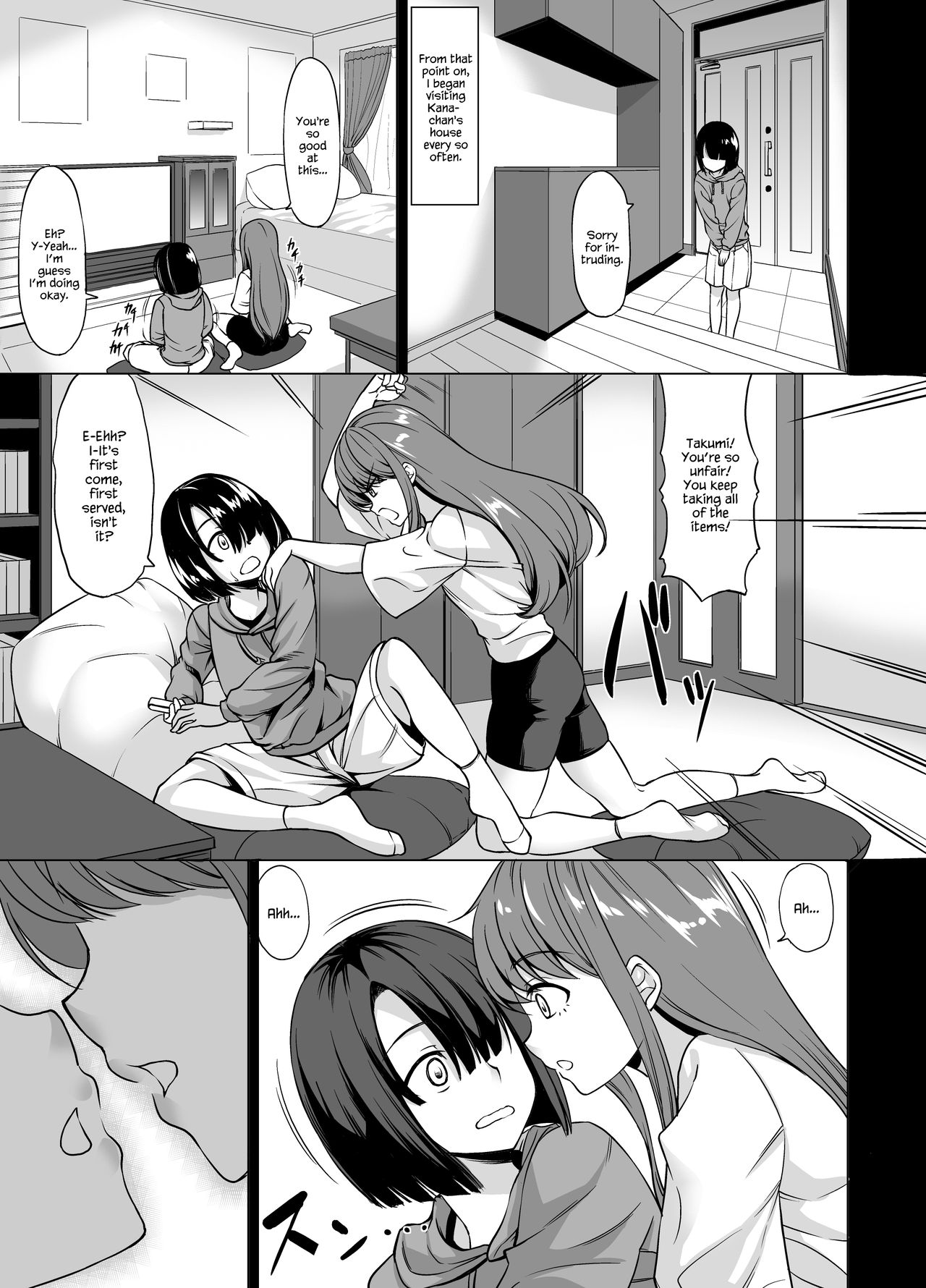 A-Cup no Kanojo yori J-Cup no Kuro Gal no Onee-san no Hou ga Ii yo ne? - Page 7
