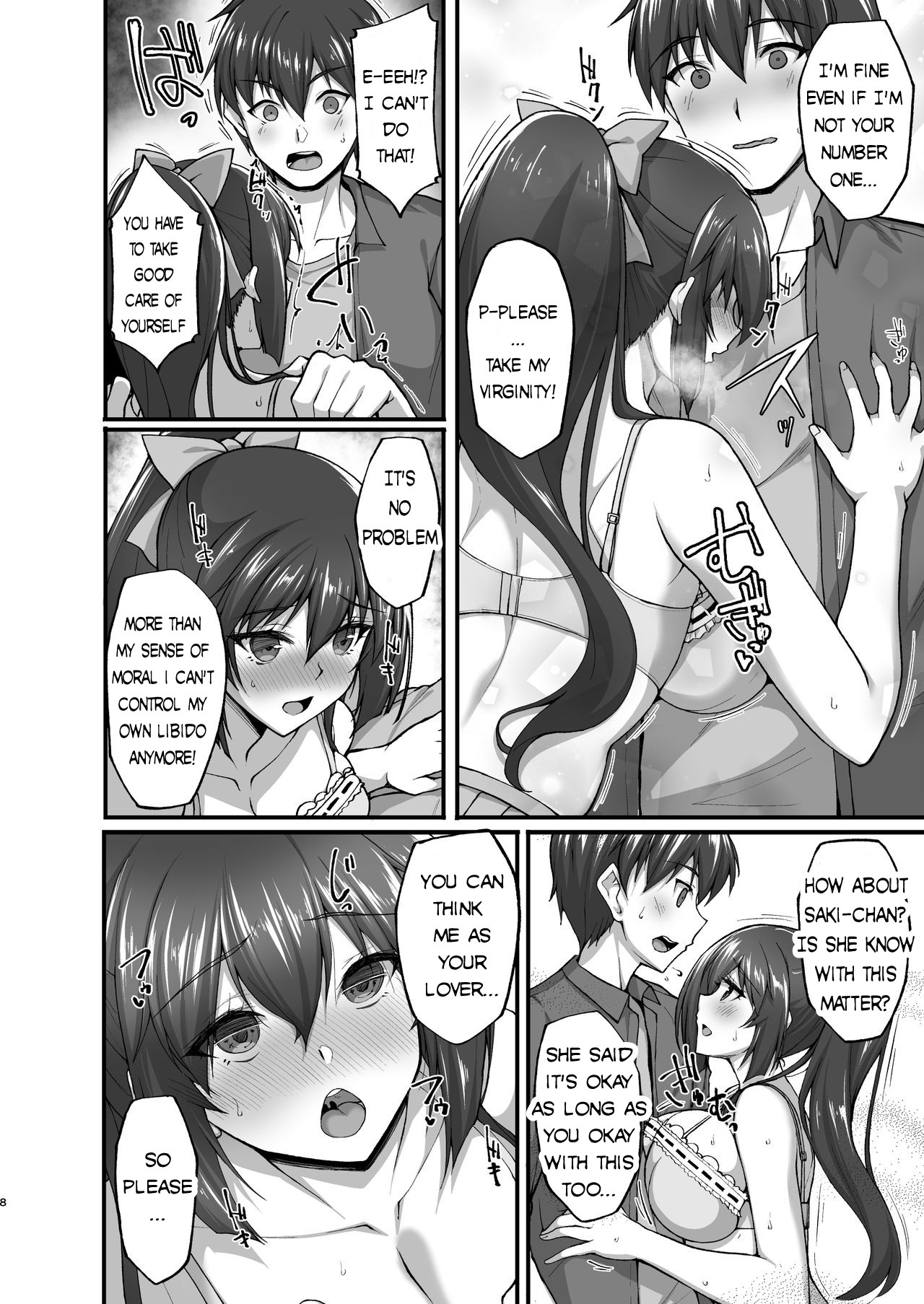 Chishojo Fuuki Iin no Minna ni Ienai Inbi na Onegai 5 - Page 8