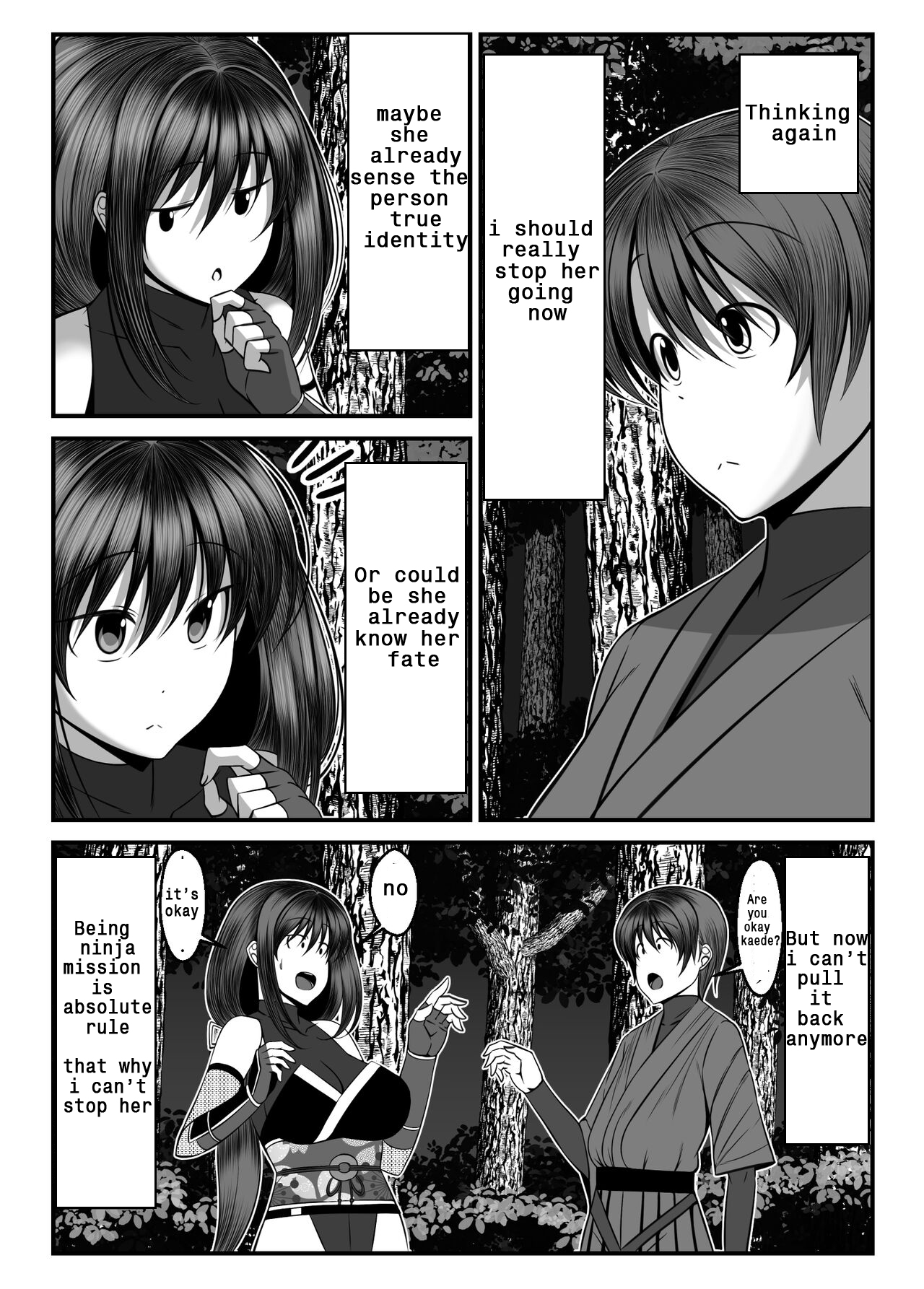 Kunoichi Kaede no Uragiri, Tasuke ni Itta Osananajimi wa Sude ni Boku Igai no Otoko ni Somerarete Ita.. - Page 8