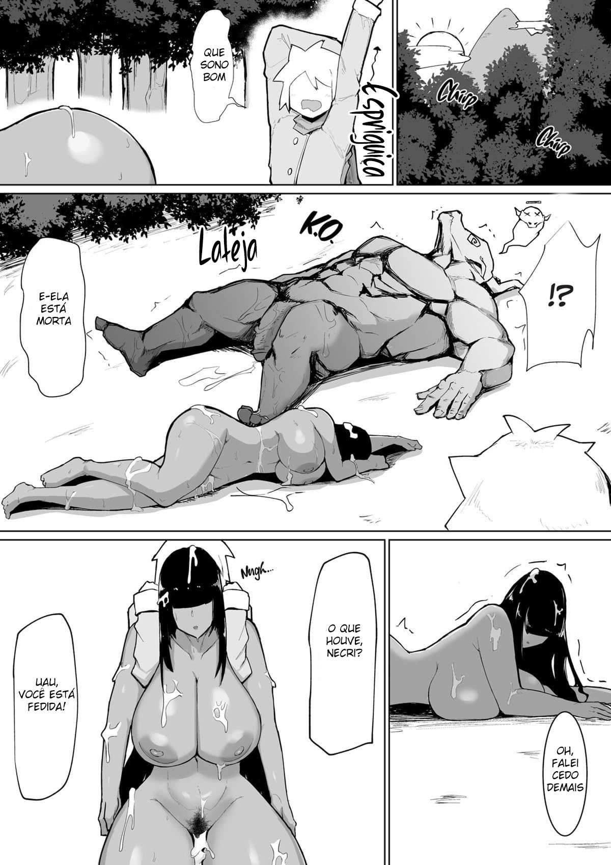 A História da Foda Irresponsável com uma Bruxa Contratada Para a Equipe 2 - Page 11