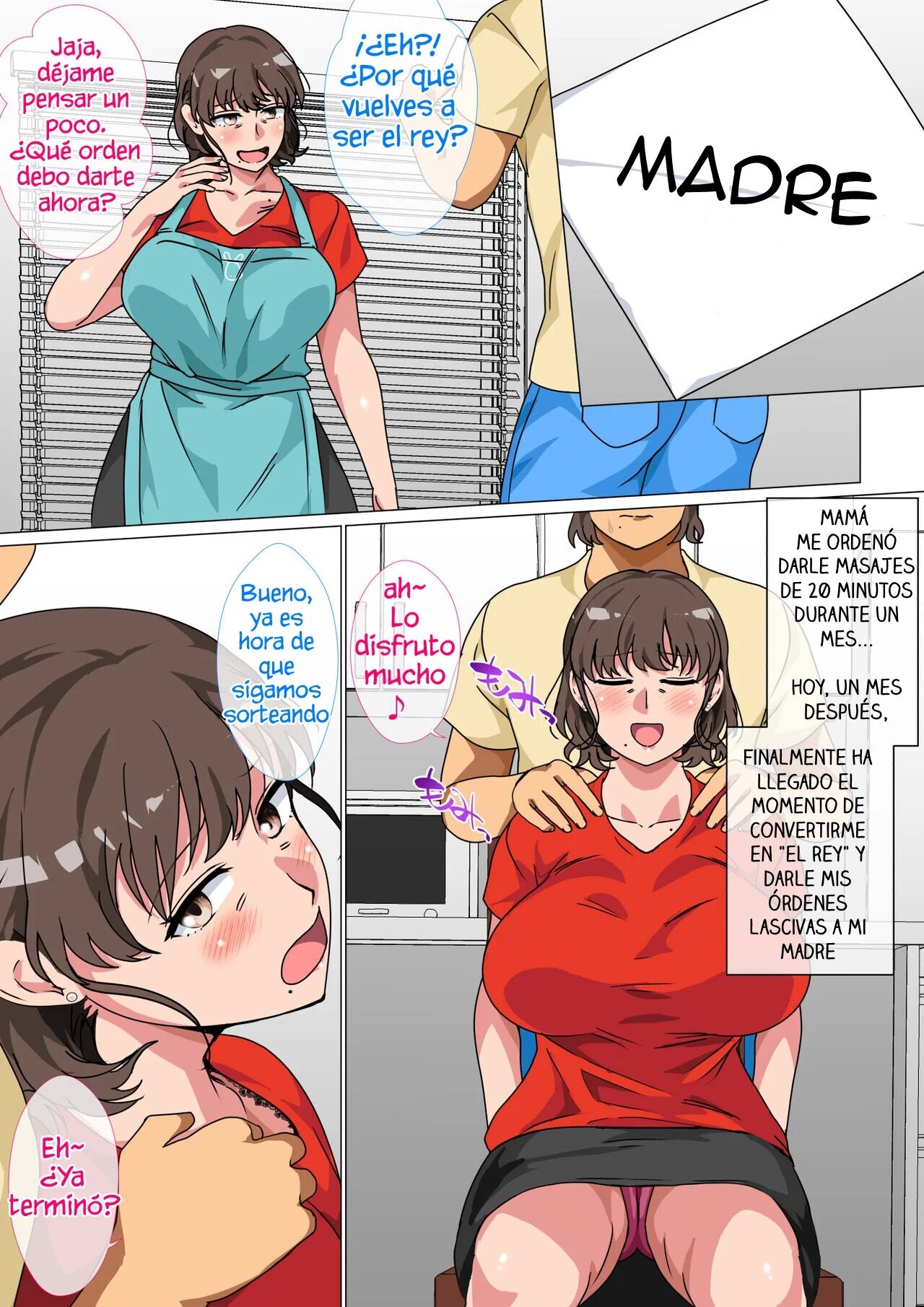 Ousama Game no Meirei de Haha to Sex Shita Hanashi | I Ordered My Mom to Have Sex with Me in King’s Game - Page 11