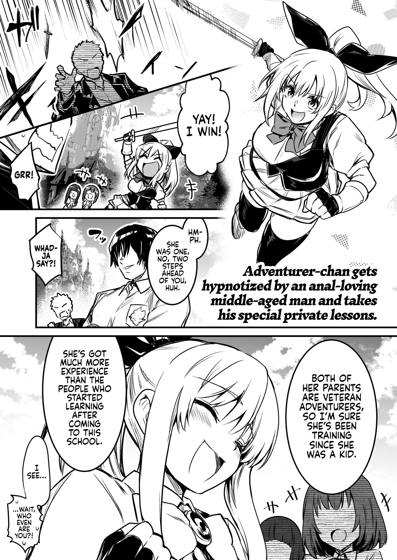 Boukensha-chan to Ecchi na Bouken 1 | Adventurer-chan and her Lewd Adventure Vol. 1 - Page 110