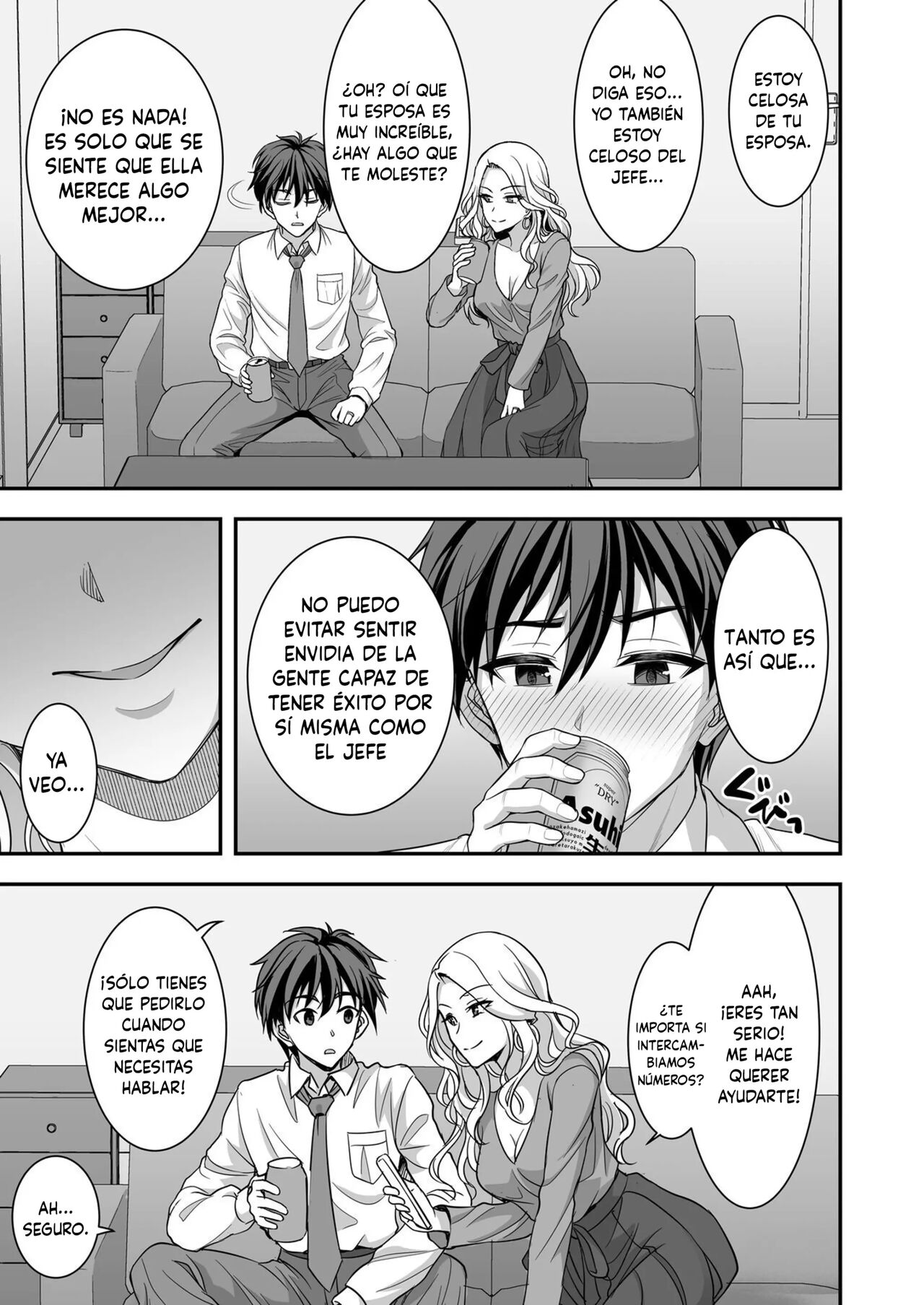Toshiue Zuma No Yawaraka Na Torikago ~Ore Ga Joushi No Tsuma To Uwaki Shite Mo Tenohira No Ue~ | La leve trampa de una esposa ~La engañé pero estoy totalmente bajo su control~ - Page 13