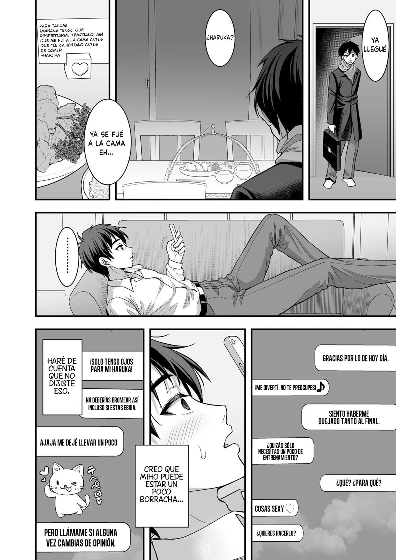 Toshiue Zuma No Yawaraka Na Torikago ~Ore Ga Joushi No Tsuma To Uwaki Shite Mo Tenohira No Ue~ | La leve trampa de una esposa ~La engañé pero estoy totalmente bajo su control~ - Page 14