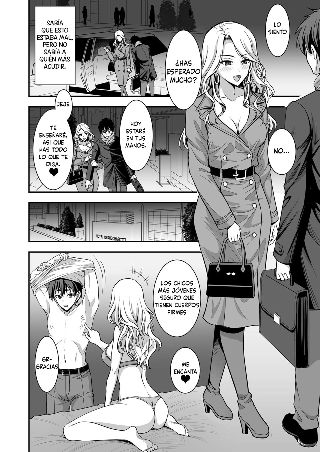 Toshiue Zuma No Yawaraka Na Torikago ~Ore Ga Joushi No Tsuma To Uwaki Shite Mo Tenohira No Ue~ | La leve trampa de una esposa ~La engañé pero estoy totalmente bajo su control~ - Page 18