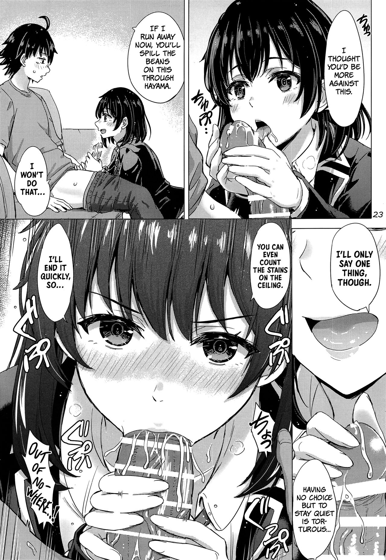 Yukinoshita Shimai to Iyarashii Futari no Himegoto. | The Naughty Secrets of the Yukinoshita Sisters. - Page 22