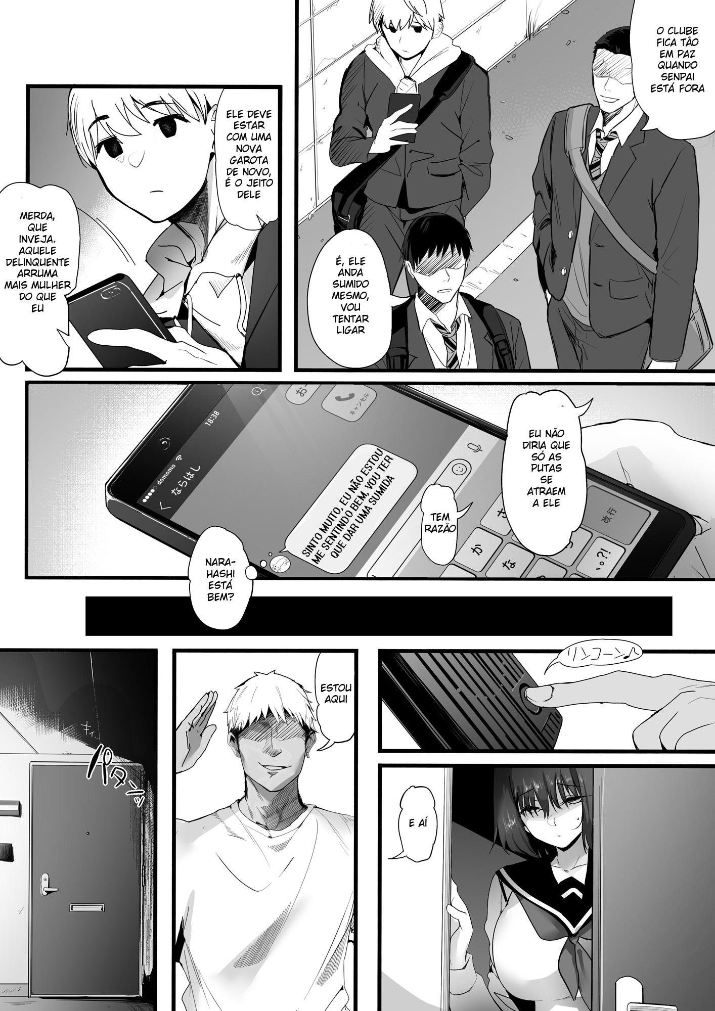 A História De Como Uma Garota Alta e Elegante Do Time De Vôlei, Se Torna Propriedade de Seu Senpai - Page 22
