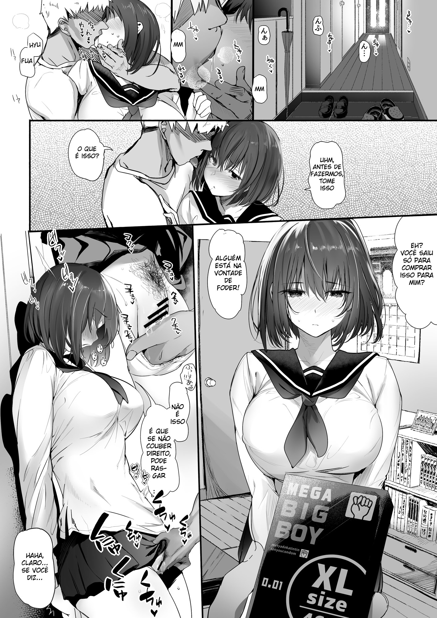 A História De Como Uma Garota Alta e Elegante Do Time De Vôlei, Se Torna Propriedade de Seu Senpai - Page 23