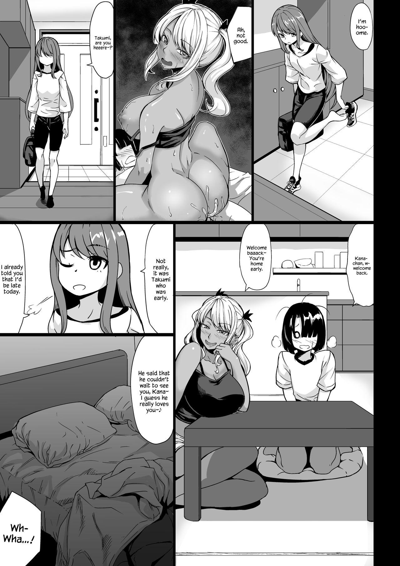 A-Cup no Kanojo yori J-Cup no Kuro Gal no Onee-san no Hou ga Ii yo ne? - Page 27