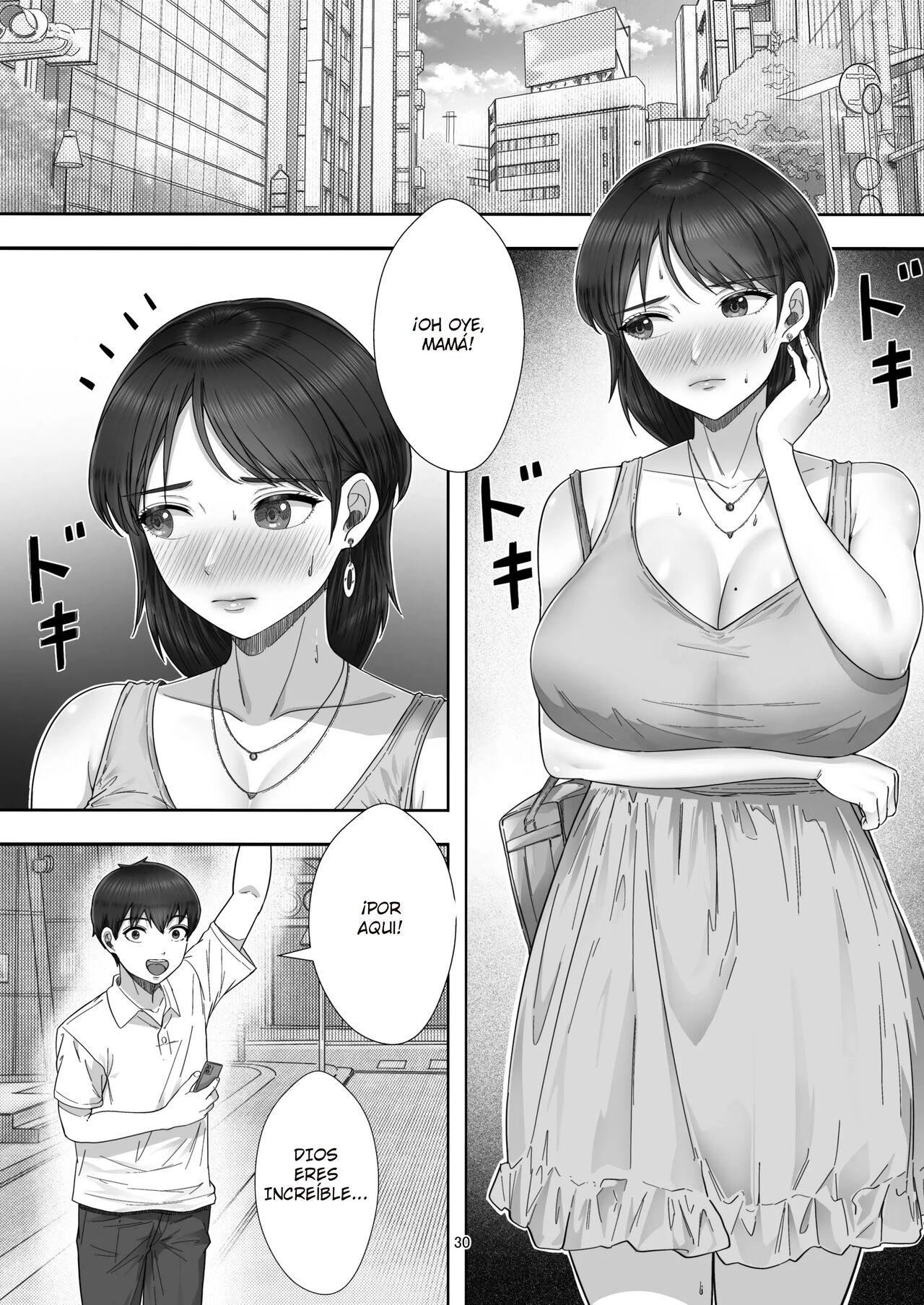 DeliHeal Yondara Gachi no Kaa-chan ga Kita Hanashi. | Cuando pedi una prostituta, mi mama aparecio - Page 28