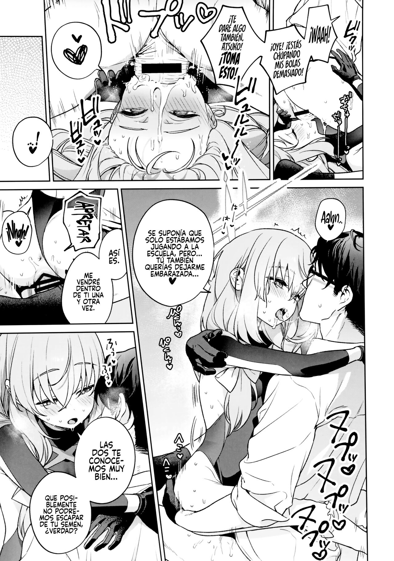 Saori to Atsuko ni Obenkyou Oshieru Hon - Page 28