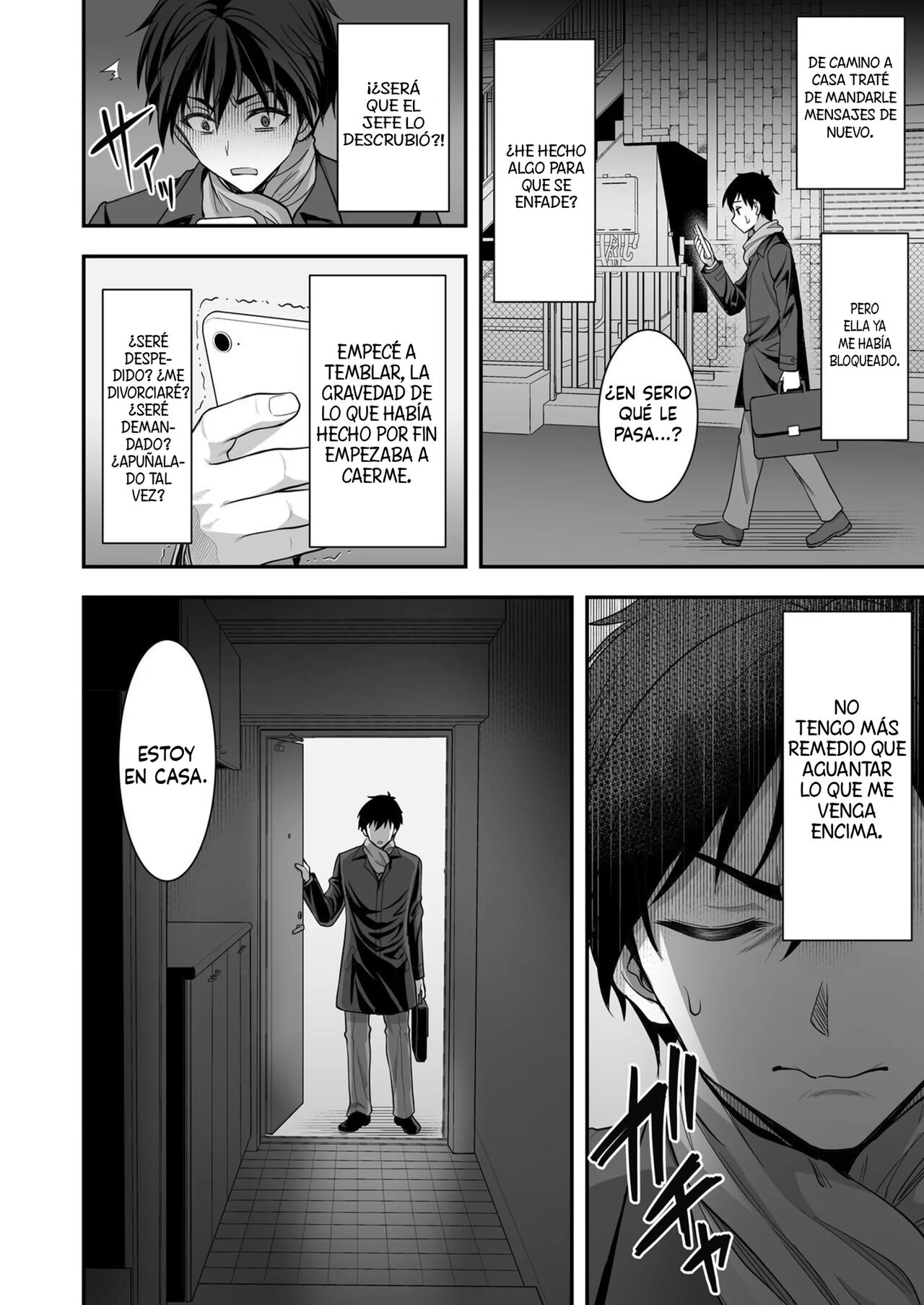 Toshiue Zuma No Yawaraka Na Torikago ~Ore Ga Joushi No Tsuma To Uwaki Shite Mo Tenohira No Ue~ | La leve trampa de una esposa ~La engañé pero estoy totalmente bajo su control~ - Page 28