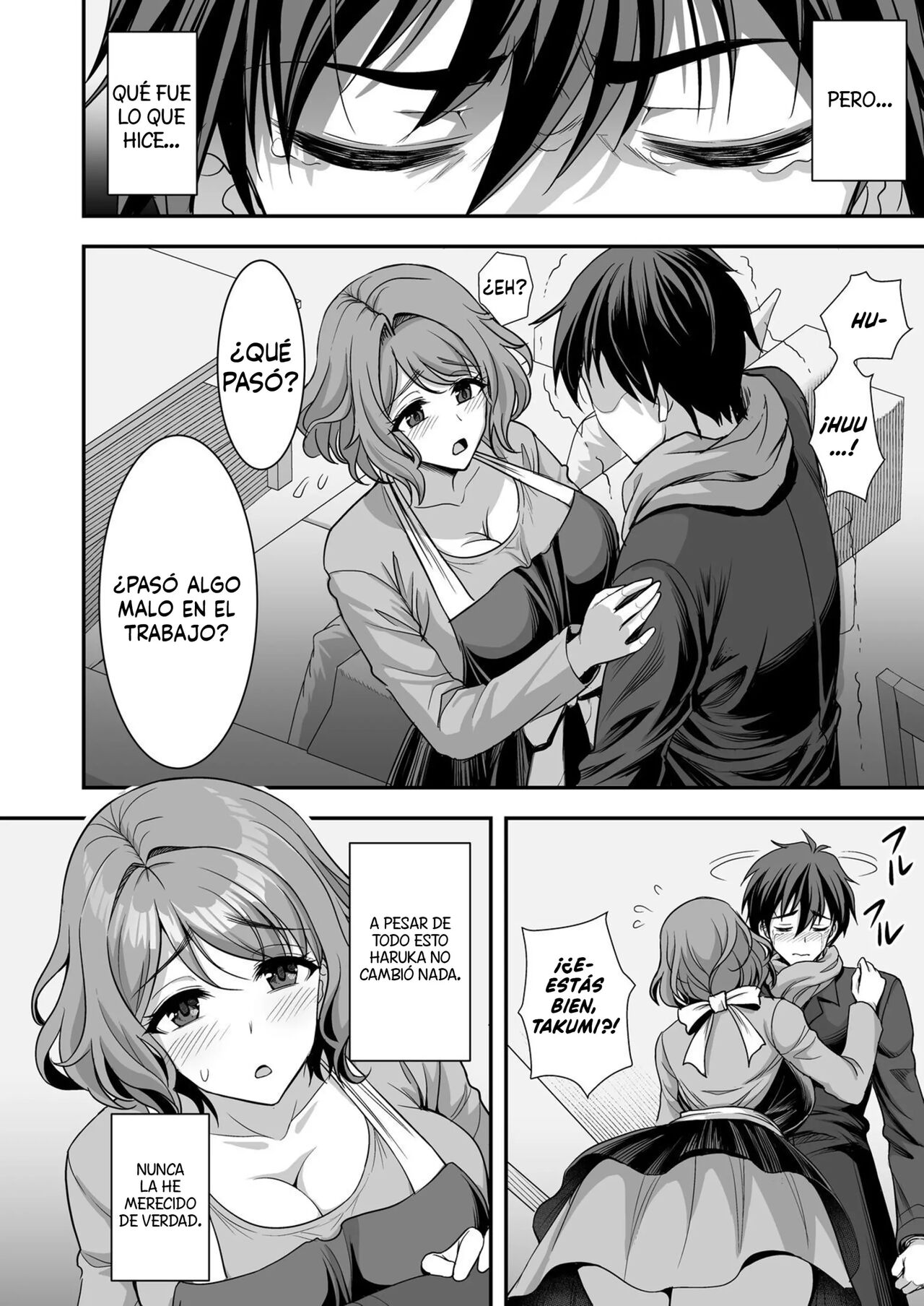 Toshiue Zuma No Yawaraka Na Torikago ~Ore Ga Joushi No Tsuma To Uwaki Shite Mo Tenohira No Ue~ | La leve trampa de una esposa ~La engañé pero estoy totalmente bajo su control~ - Page 30