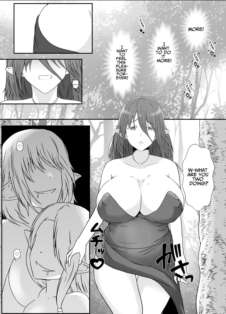 Elf no Sato de Futanari Kisei Pandemic | Futanari Parasite Pandemic at the Elves’ Village - Page 36