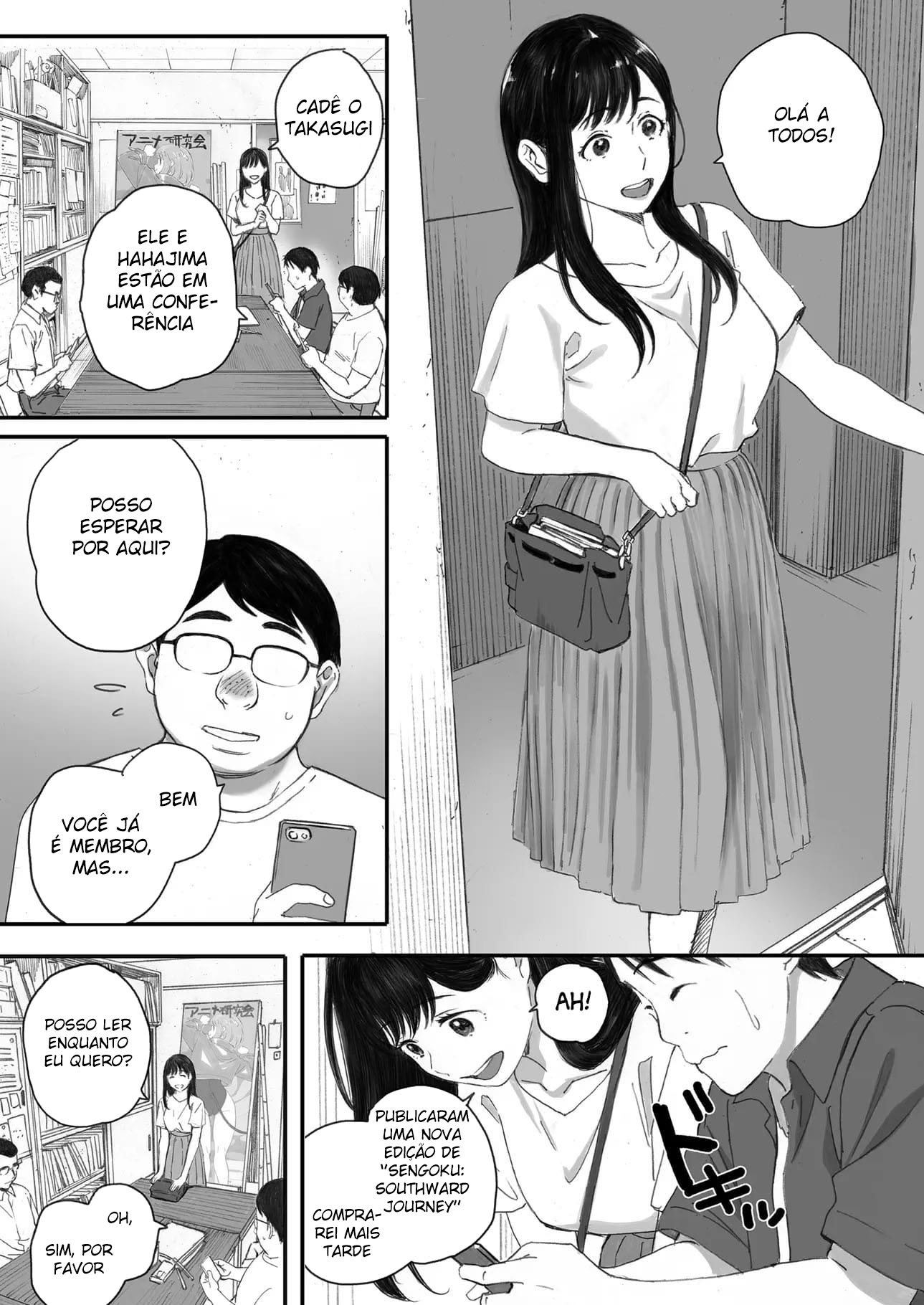 Minha Namorada Virou a Vadia do Clube de Mangá - Page 37
