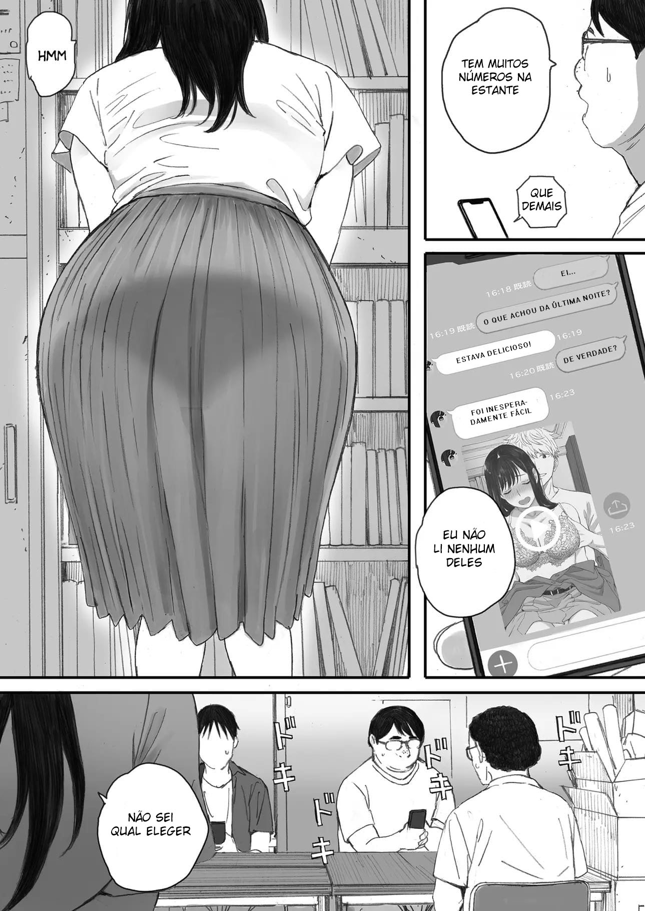 Minha Namorada Virou a Vadia do Clube de Mangá - Page 38