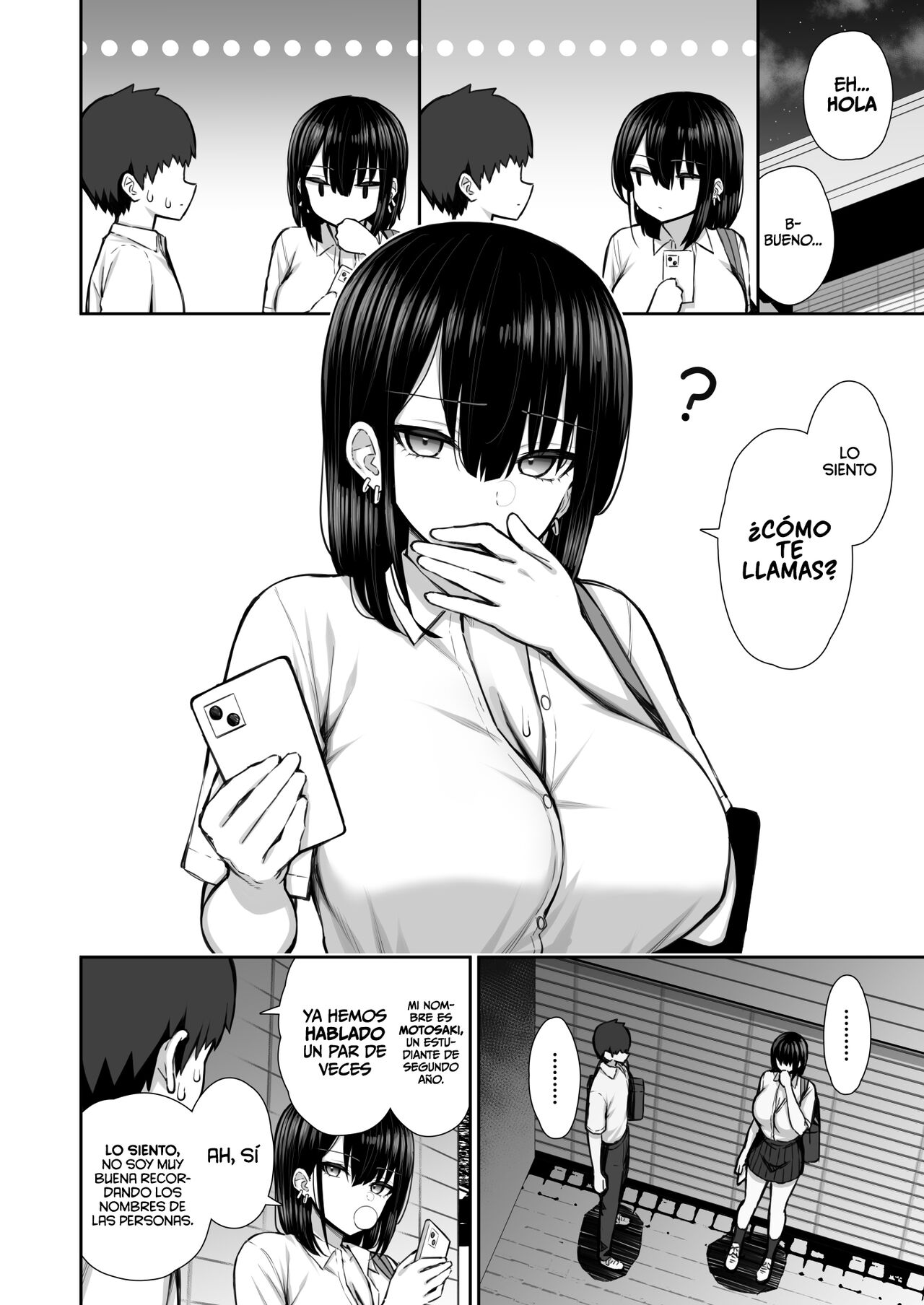 Iede Gal na Senpai wa Kantan ni Yarasete Kureru | Mi Gyaru Senpai Fugitiva me Deja Follarla con Demasiada Facilidad - Page 4