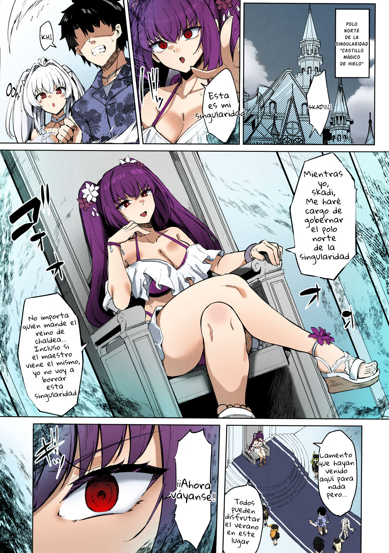Manatsu no Chaldea Summer Vacation Hanayome Skadi ni Maryoku Kyoukyuu Shite Kekkon Suru Hon - Page 4