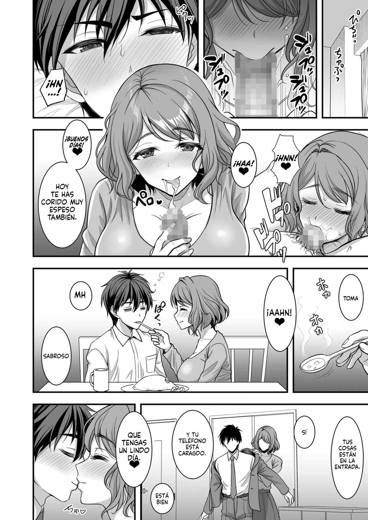 Toshiue Zuma No Yawaraka Na Torikago ~Ore Ga Joushi No Tsuma To Uwaki Shite Mo Tenohira No Ue~ | La leve trampa de una esposa ~La engañé pero estoy totalmente bajo su control~ - Page 46