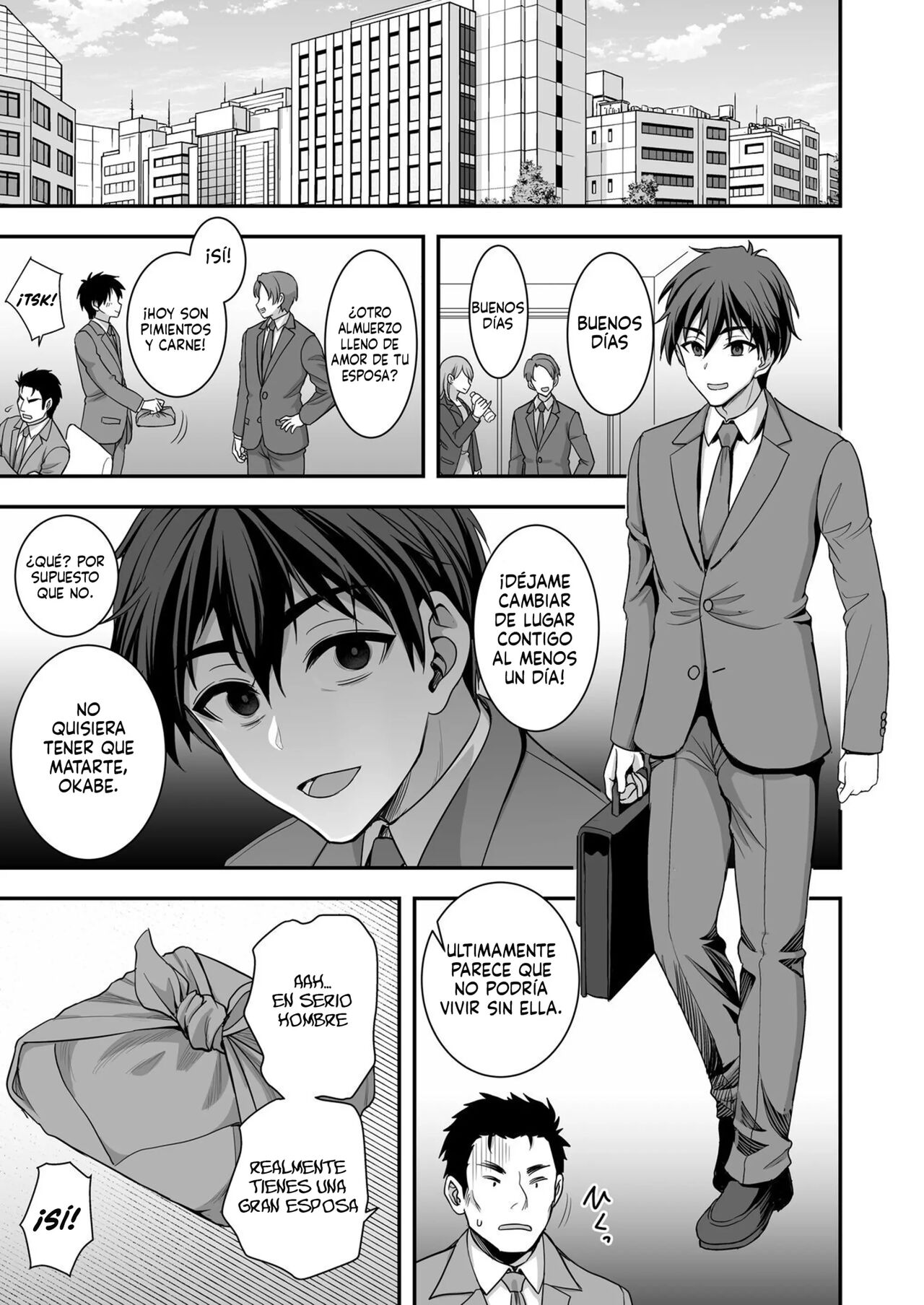 Toshiue Zuma No Yawaraka Na Torikago ~Ore Ga Joushi No Tsuma To Uwaki Shite Mo Tenohira No Ue~ | La leve trampa de una esposa ~La engañé pero estoy totalmente bajo su control~ - Page 47