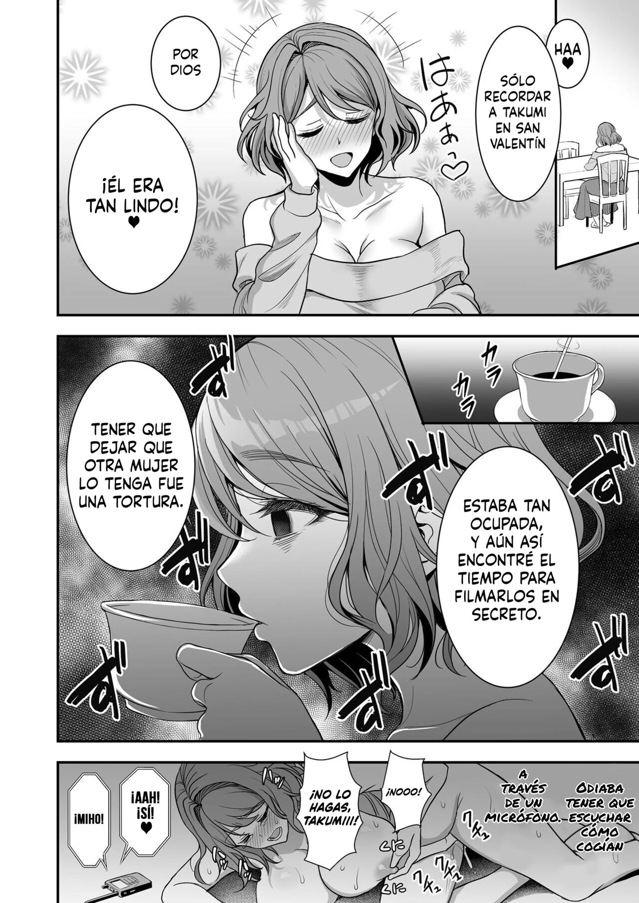 Toshiue Zuma No Yawaraka Na Torikago ~Ore Ga Joushi No Tsuma To Uwaki Shite Mo Tenohira No Ue~ | La leve trampa de una esposa ~La engañé pero estoy totalmente bajo su control~ - Page 48