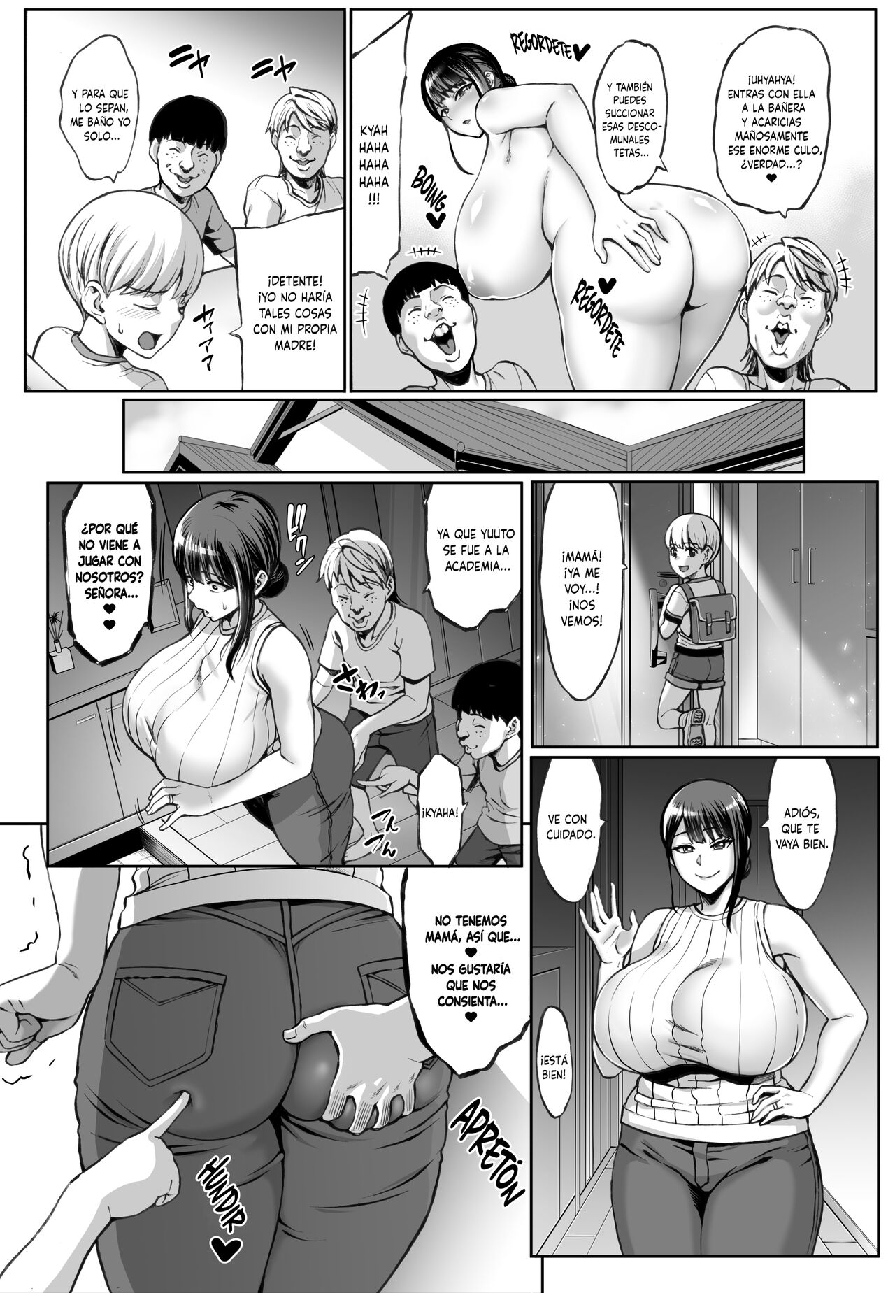 Omae no Kaa-chan Ikutoki no Kao Sugee Busu da zo w | La Cara de tu Madre cuando se viene es jodidamente Horrible - Page 5