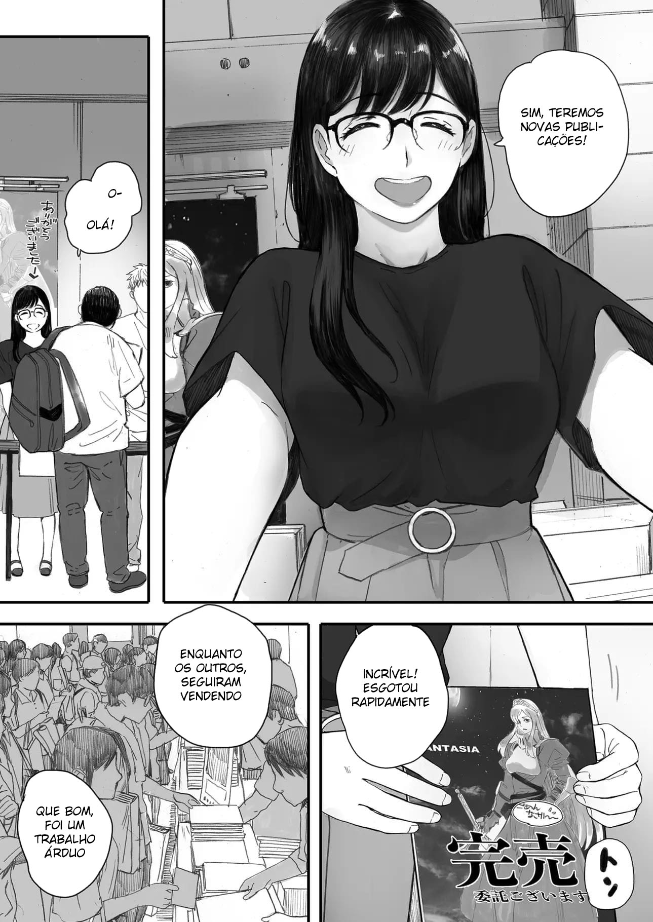 Minha Namorada Virou a Vadia do Clube de Mangá - Page 53