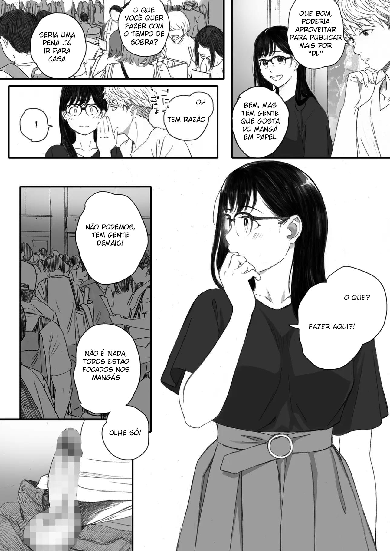 Minha Namorada Virou a Vadia do Clube de Mangá - Page 54