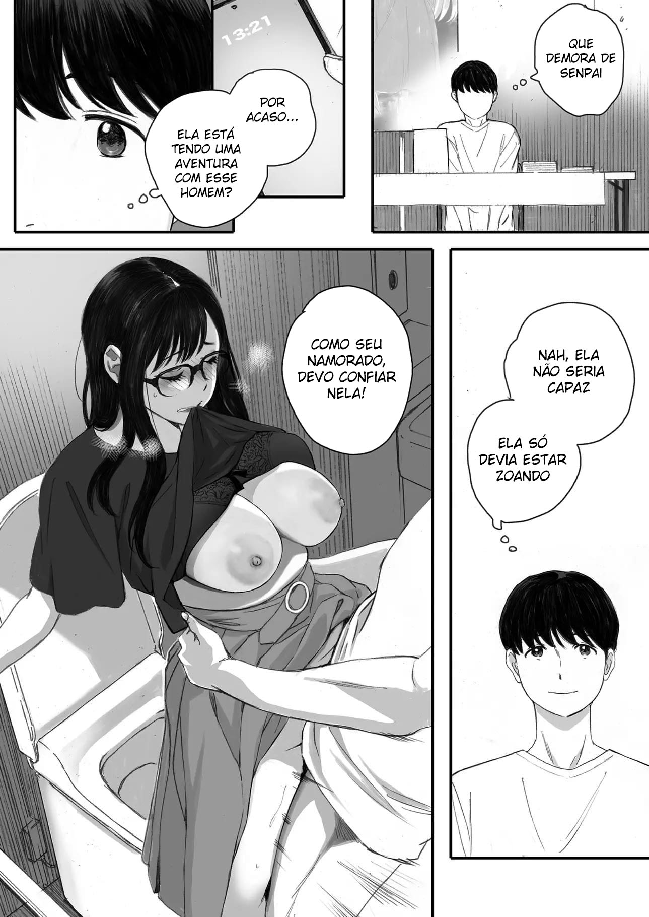 Minha Namorada Virou a Vadia do Clube de Mangá - Page 64