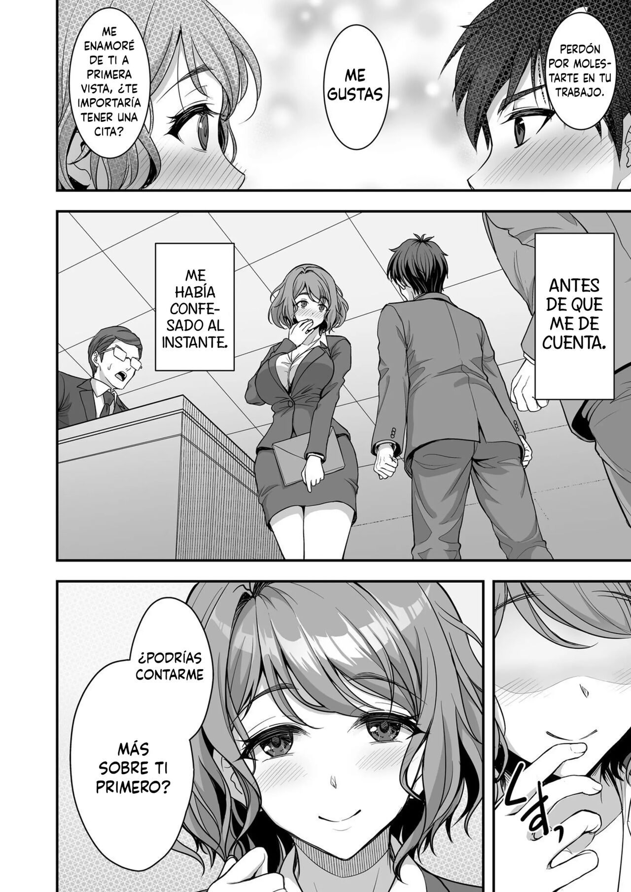 Toshiue Zuma No Yawaraka Na Torikago ~Ore Ga Joushi No Tsuma To Uwaki Shite Mo Tenohira No Ue~ | La leve trampa de una esposa ~La engañé pero estoy totalmente bajo su control~ - Page 8