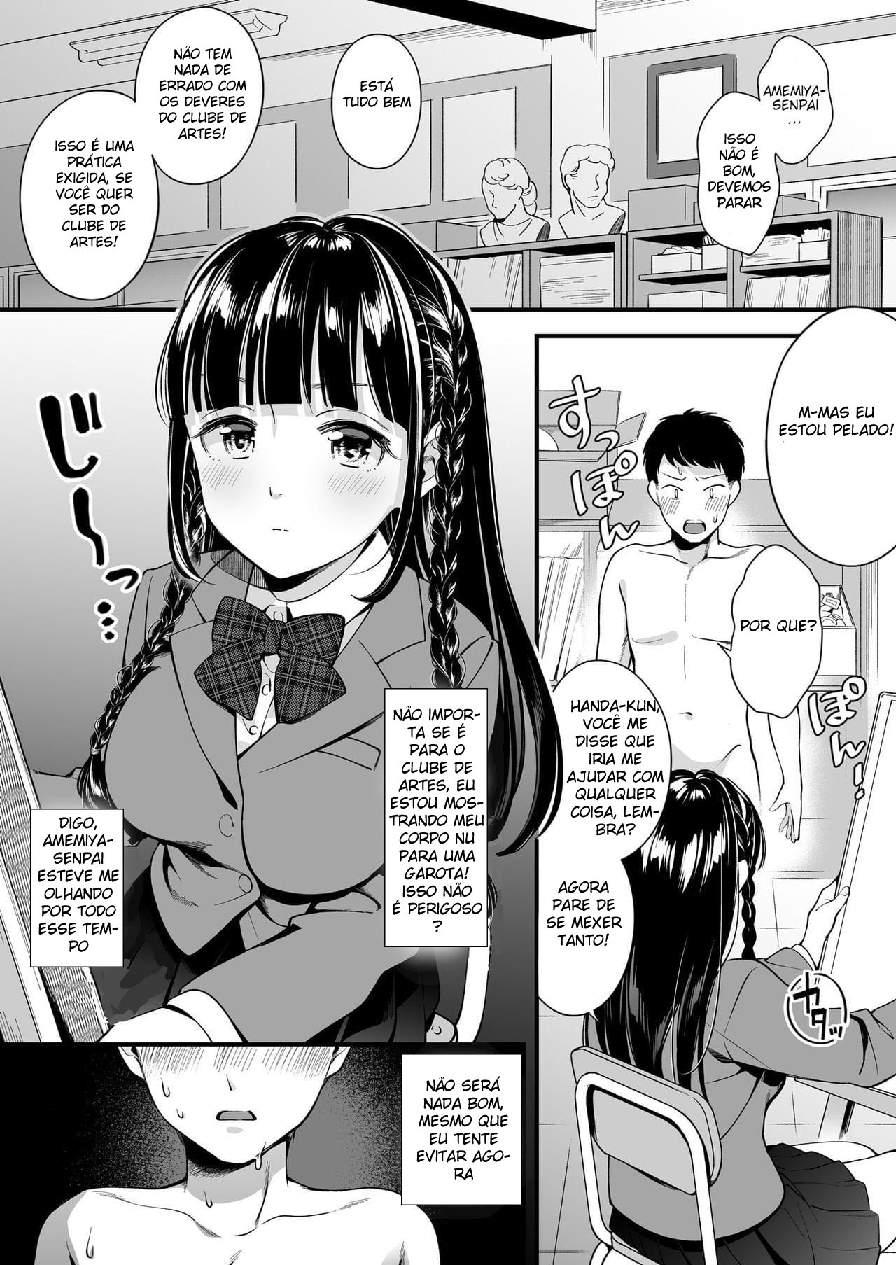 Qual das duas? Uma linda Senpai? Ou Uma Amiga de Infância Determinada? - Page 2